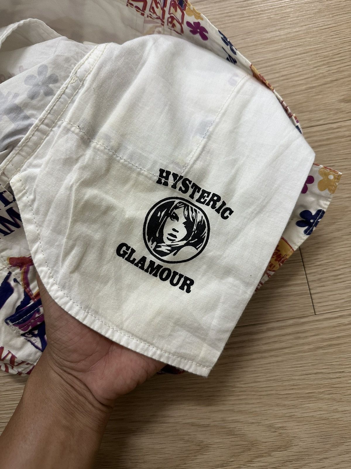 Hysteric Glamour Rare Beautiful Hysteric Glamour Sexy Girl Full Print Shorts Size US 33 - 12 Thumbnail