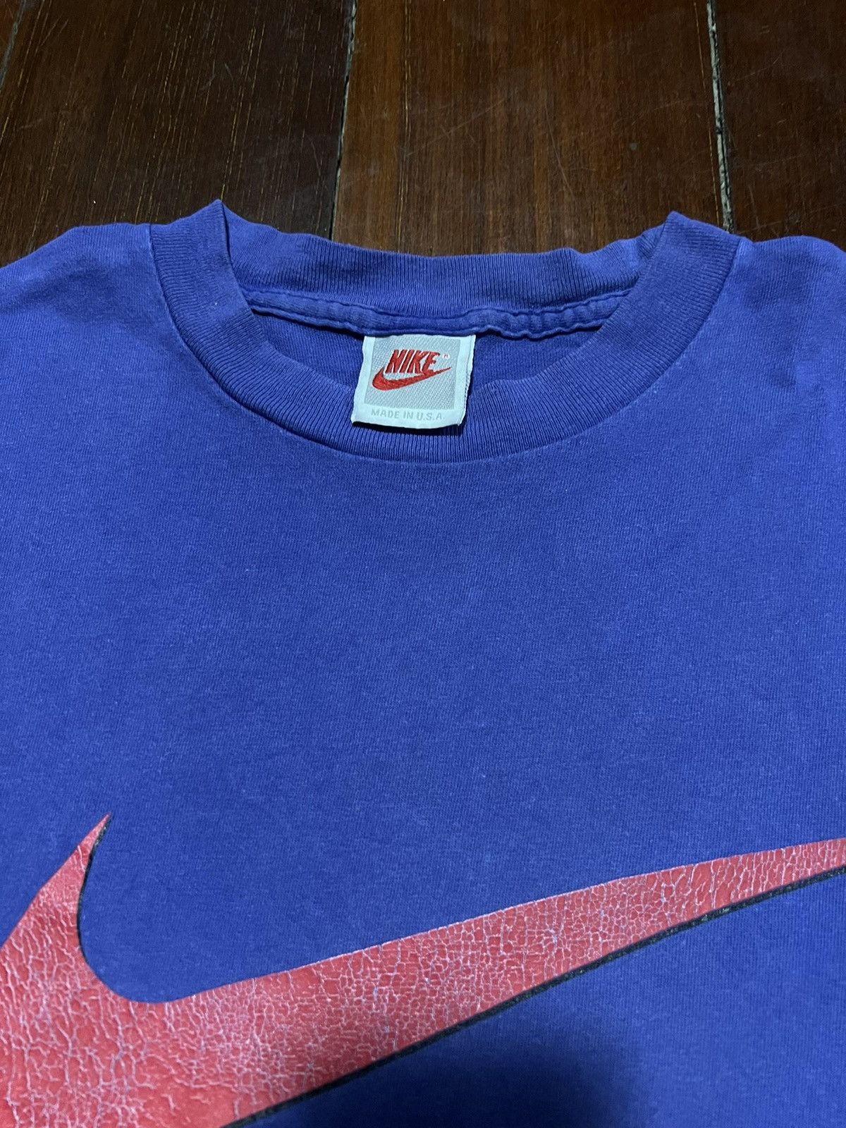 Nike × Vintage Vintage Nike Swoosh 90s Size US M / EU 48-50 / 2 - 4 Thumbnail