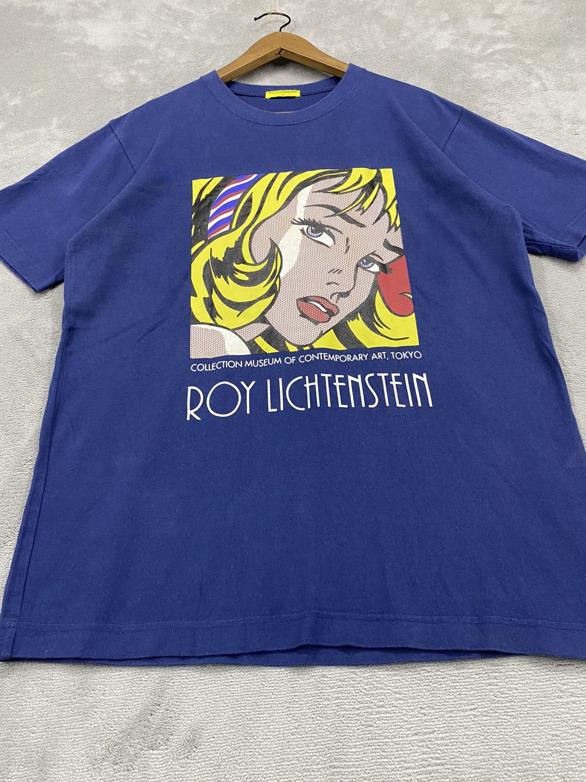 Vintage Vintage ROY LICHTENSTEIN AMERICAN POP ART MUSEUM ART ,TOKYO Size US L / EU 52-54 / 3 - 6 Thumbnail
