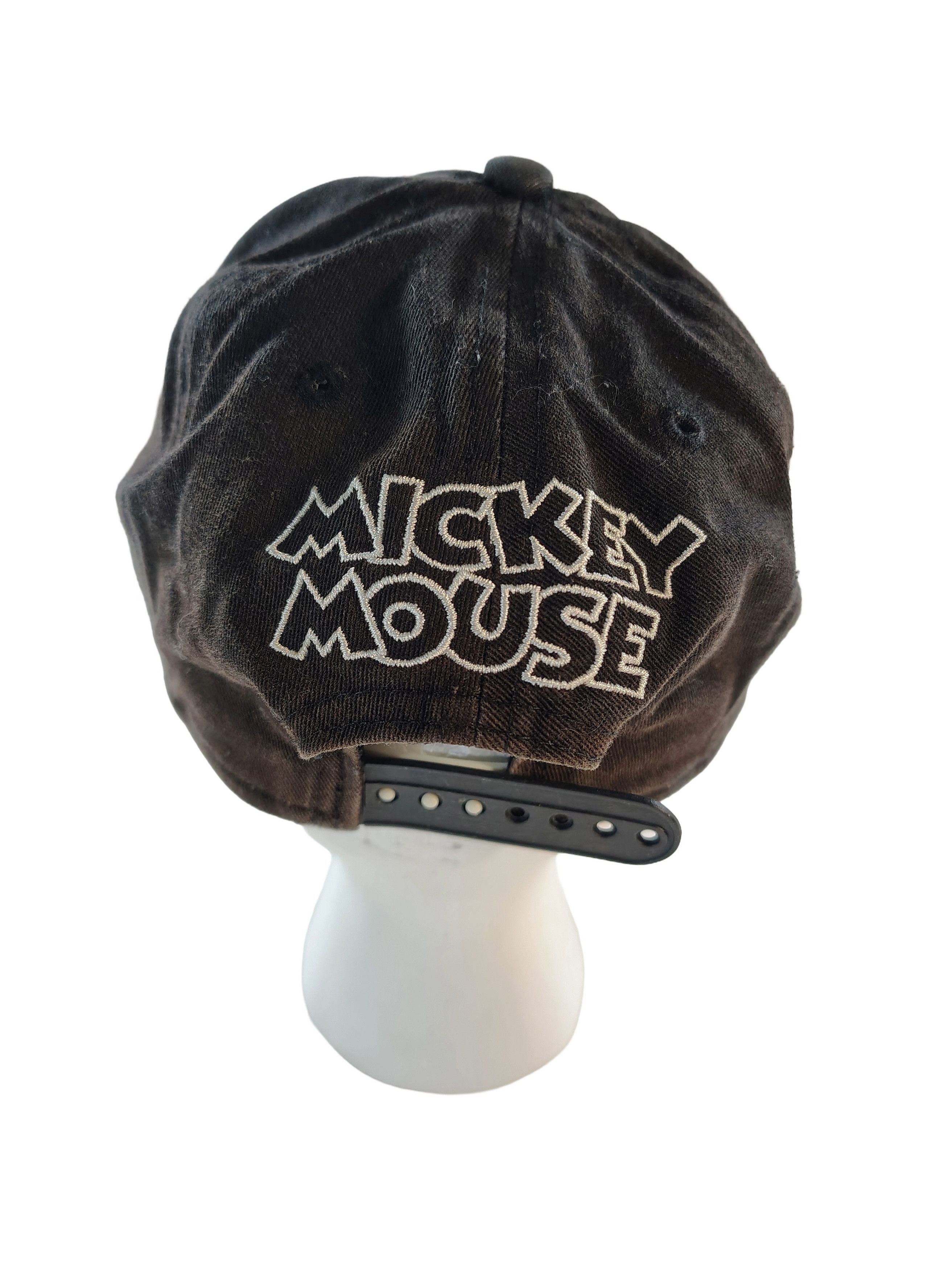 Disney Men's Black & White Mickey Mouse Sketched Flat Cap Size ONE SIZE - 3 Thumbnail