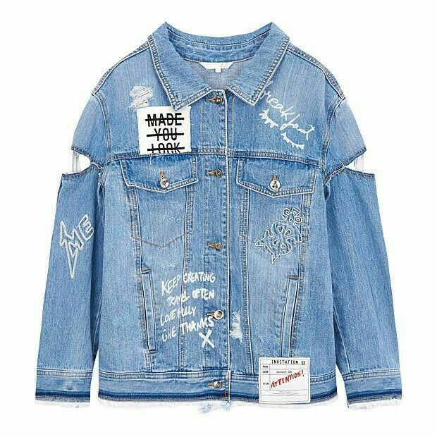 Seditionaries RARE Vintage Distressed Punk Graffiti Denim Jacket LGB Style Size US M / EU 48-50 / 2 - 1 Thumbnail