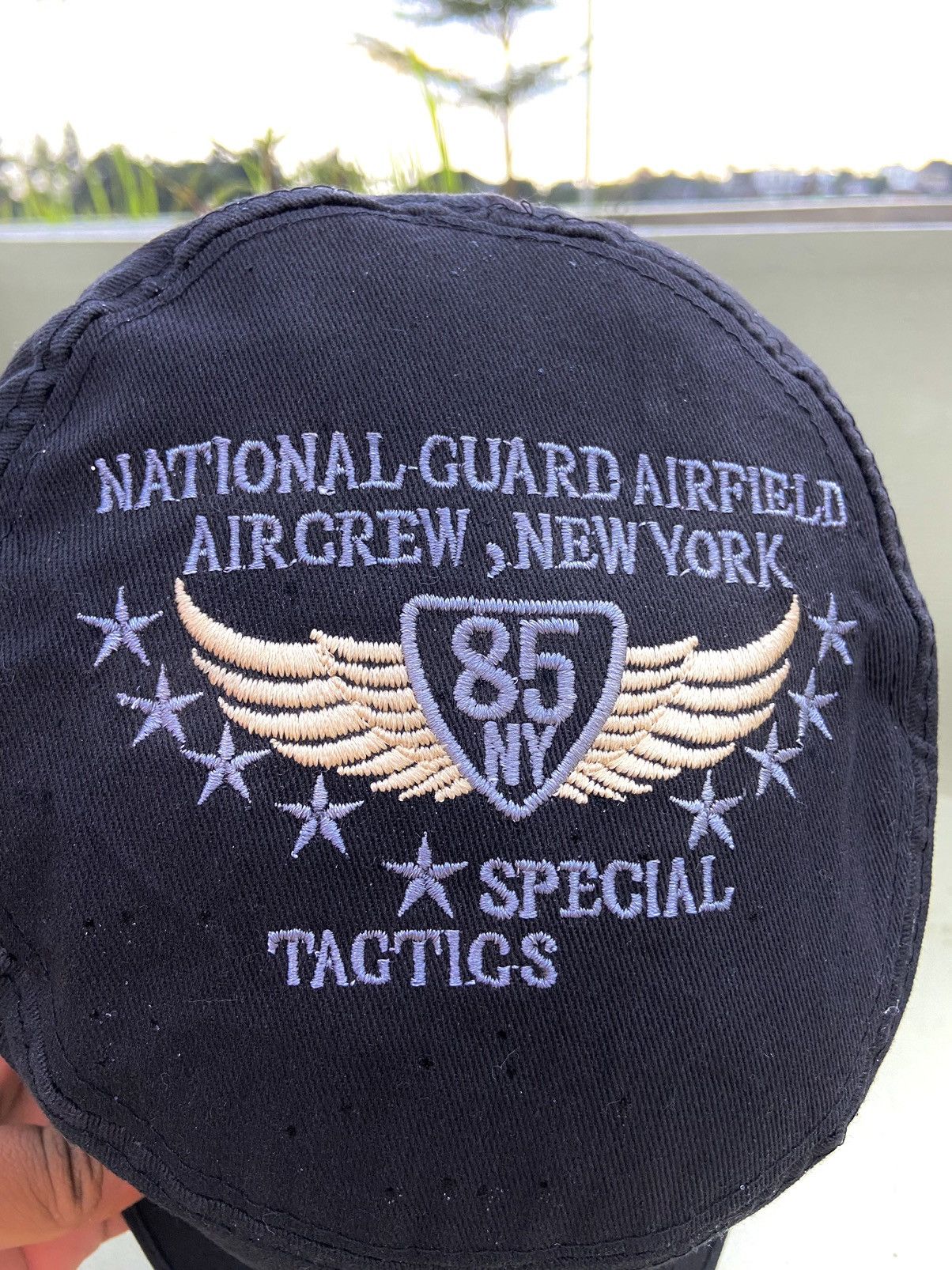 If Six Was Nine 2000s cambridge embroidery tactical patrol hat Size ONE SIZE - 7 Thumbnail