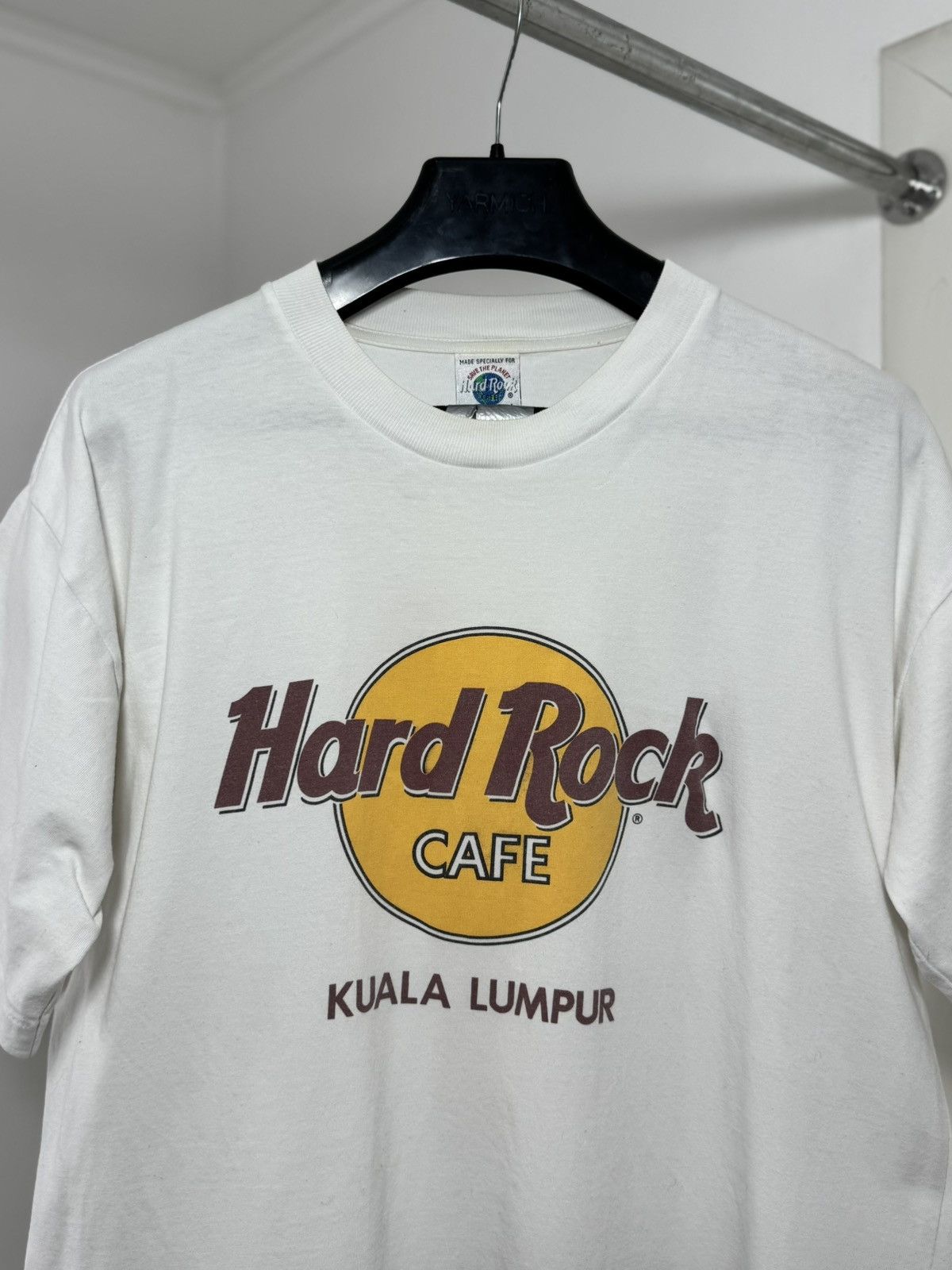 Hard Rock Cafe Vintage 90s Hard Rock Cafe Graphic Tee Single Stitched Size US XL / EU 56 / 4 - 2 Thumbnail