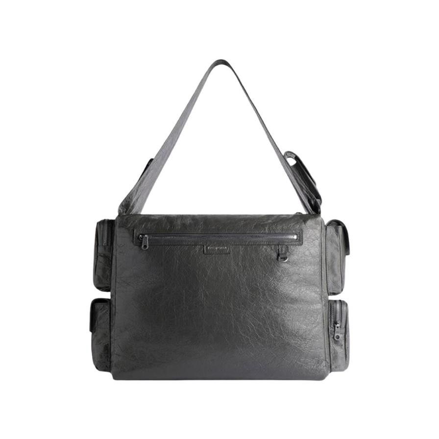Balenciaga o1la1rc1a0326 Size: OS / Superbusy Sling Bag Large in Grey Size ONE SIZE - 3 Thumbnail