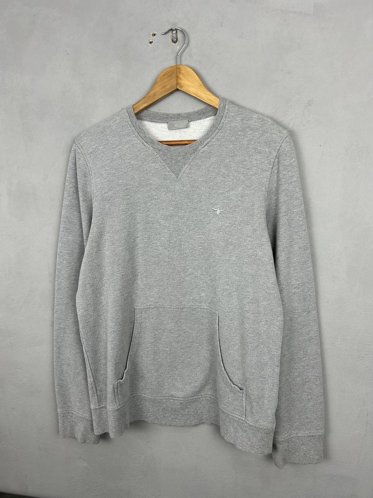 Dior Dior Homme Grey Bee Sweatshirt – Size 48 Size US M / EU 48-50 / 2 - 3 Thumbnail