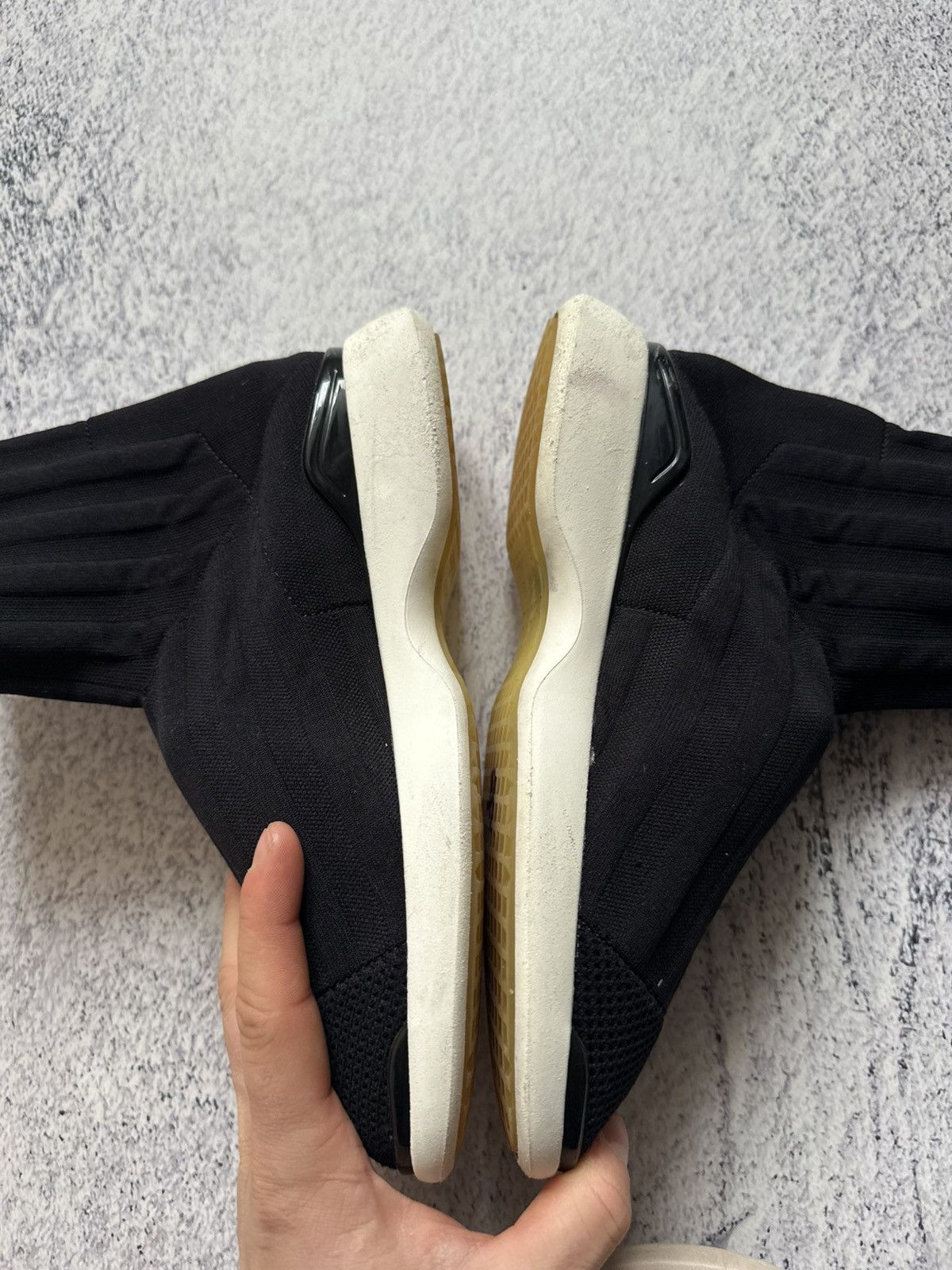 Acne Studios Acne Studios Tristan AS Black/White Sock Sneakers Size 38 Size US 8 / IT 38 - 8 Thumbnail