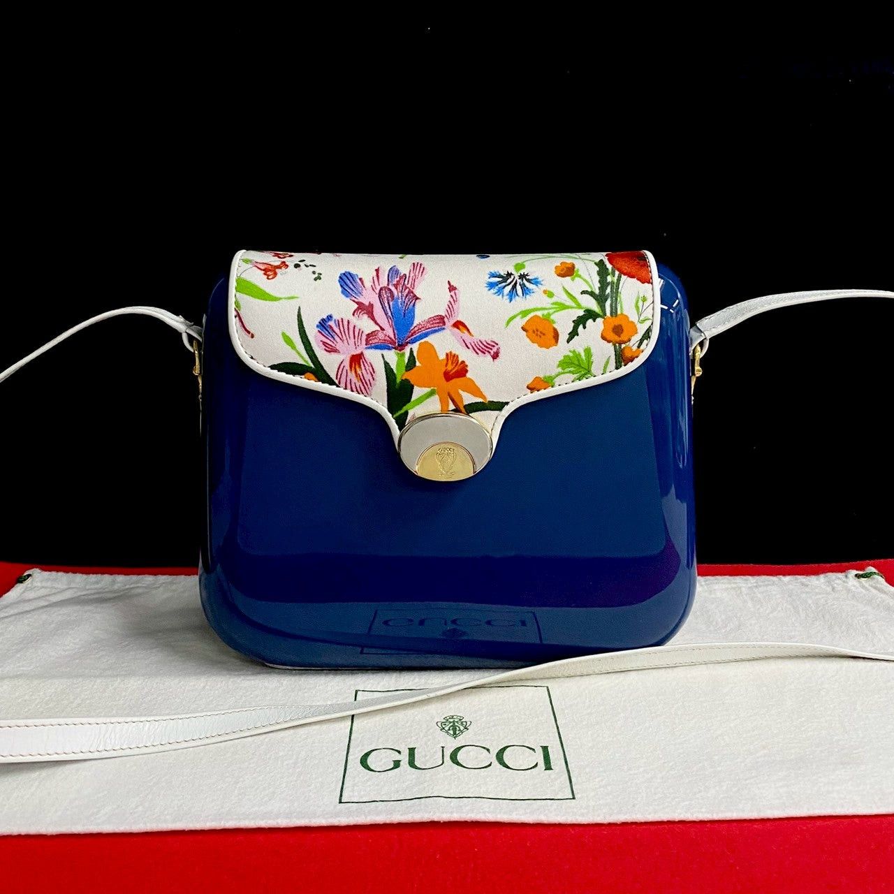 Gucci Gucci Shoulder Bag Blue Plastic Size ONE SIZE - 1 Thumbnail