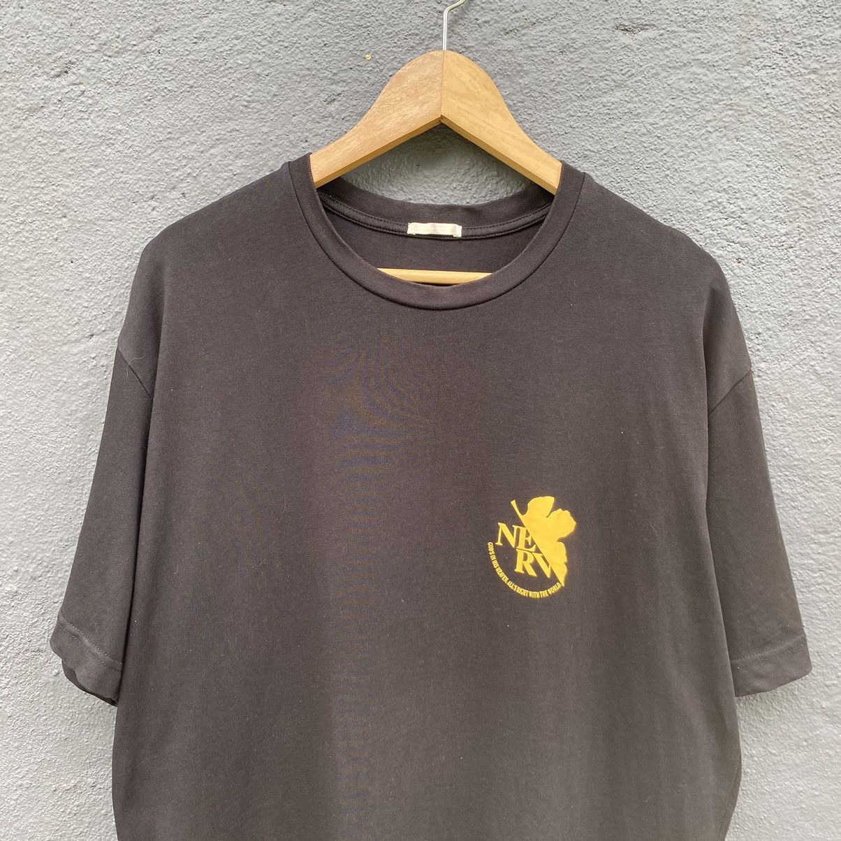 Anime Faded NERV Evangelion Neon Genesis Japanese Anime Tee Size US L / EU 52-54 / 3 - 2 Thumbnail