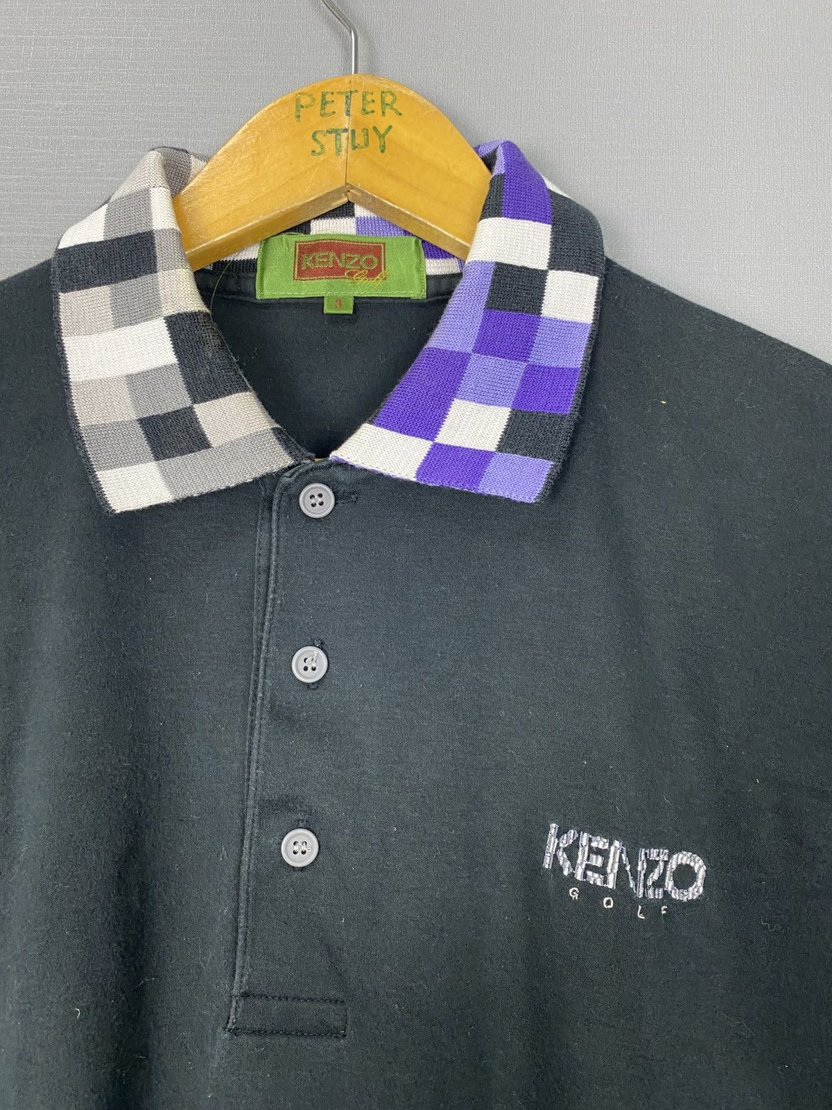 Kenzo Vintage Kenzo Golf Polo tee Size US M / EU 48-50 / 2 - 2 Thumbnail