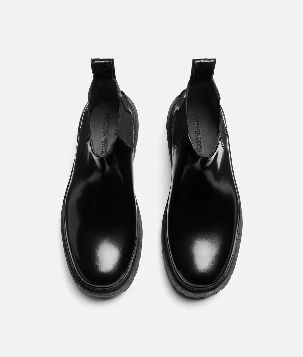 Bottega Veneta o1bcso1str1025 Highway Chelsea Ankle Boots in Black Size US 12 / EU 45 - 4 Thumbnail