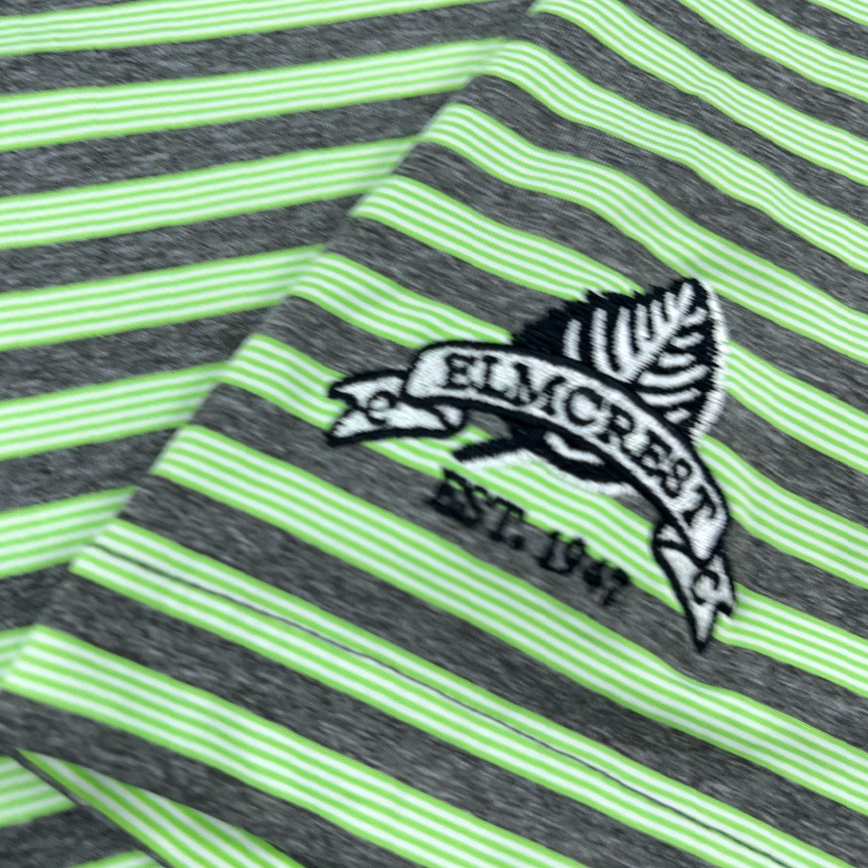Footjoy FootJoy Polo Shirt Men M Green Striped Performance Golf Activewear Casual Travel Size US M / EU 48-50 / 2 - 3 Thumbnail