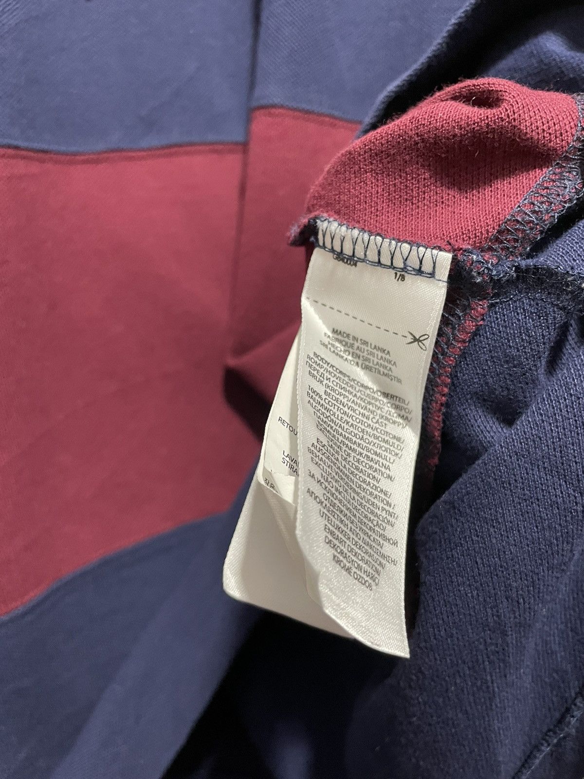 Polo Ralph Lauren Polo color stripe block big pony crest embroidered midweight Size US XL / EU 56 / 4 - 5 Thumbnail