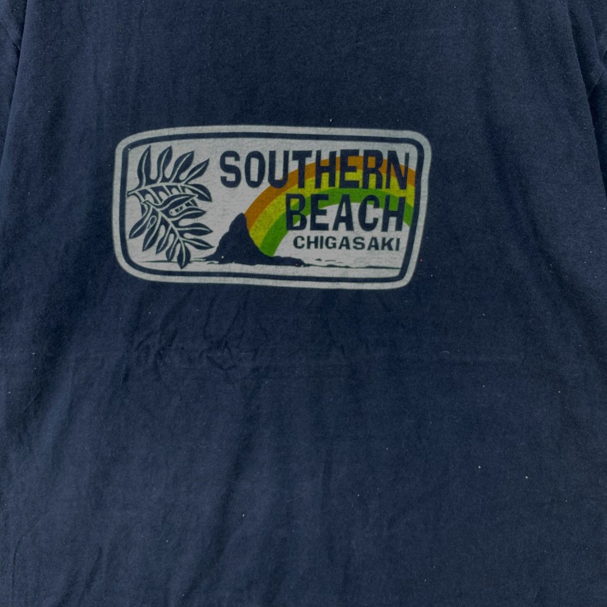 Vintage Vintage SOUTHERN BEACH CHIGASAKI Surf Tee Shirt Top Size US L / EU 52-54 / 3 - 3 Thumbnail