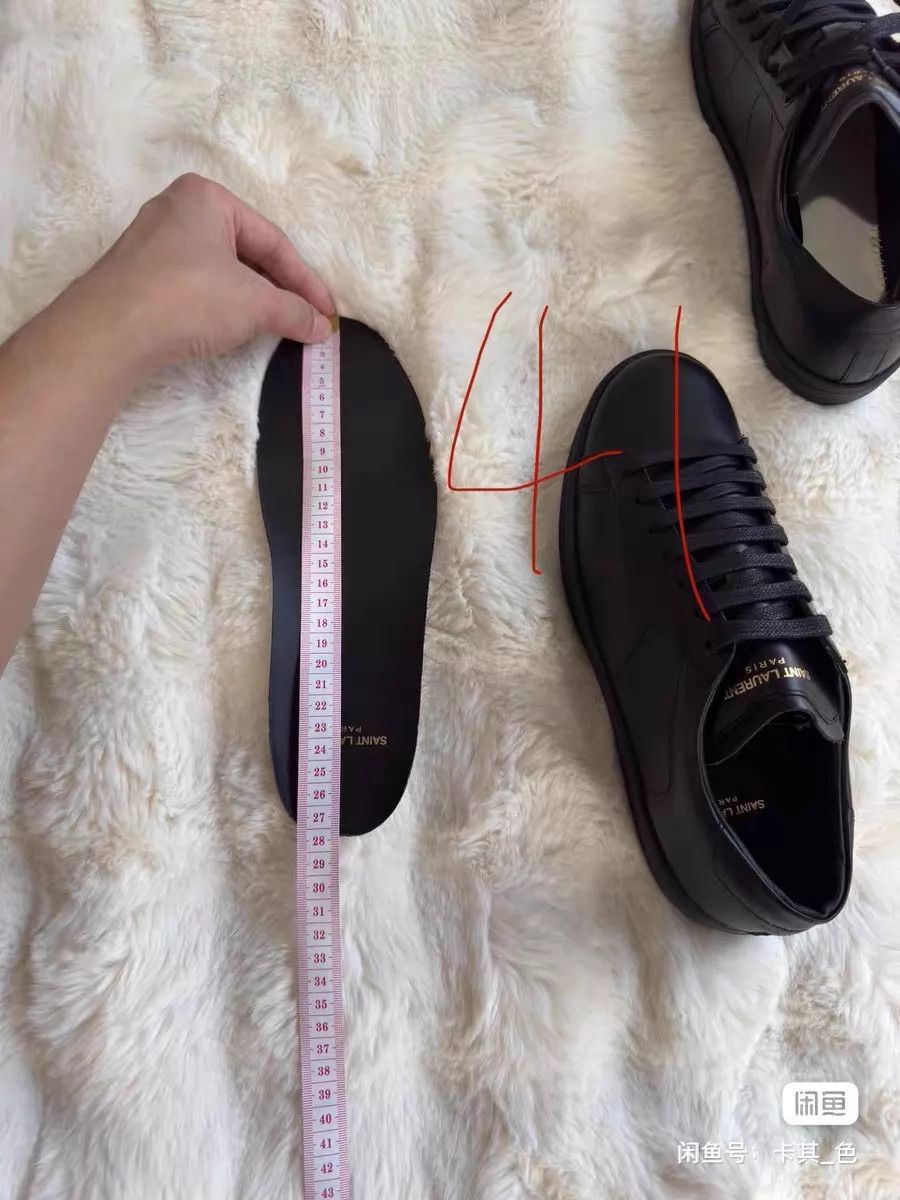 Saint Laurent Paris Saint Laurent YSL SL01 Black & Gold Sneaker 41 New with Box Size US 8 / EU 41 - 9 Thumbnail
