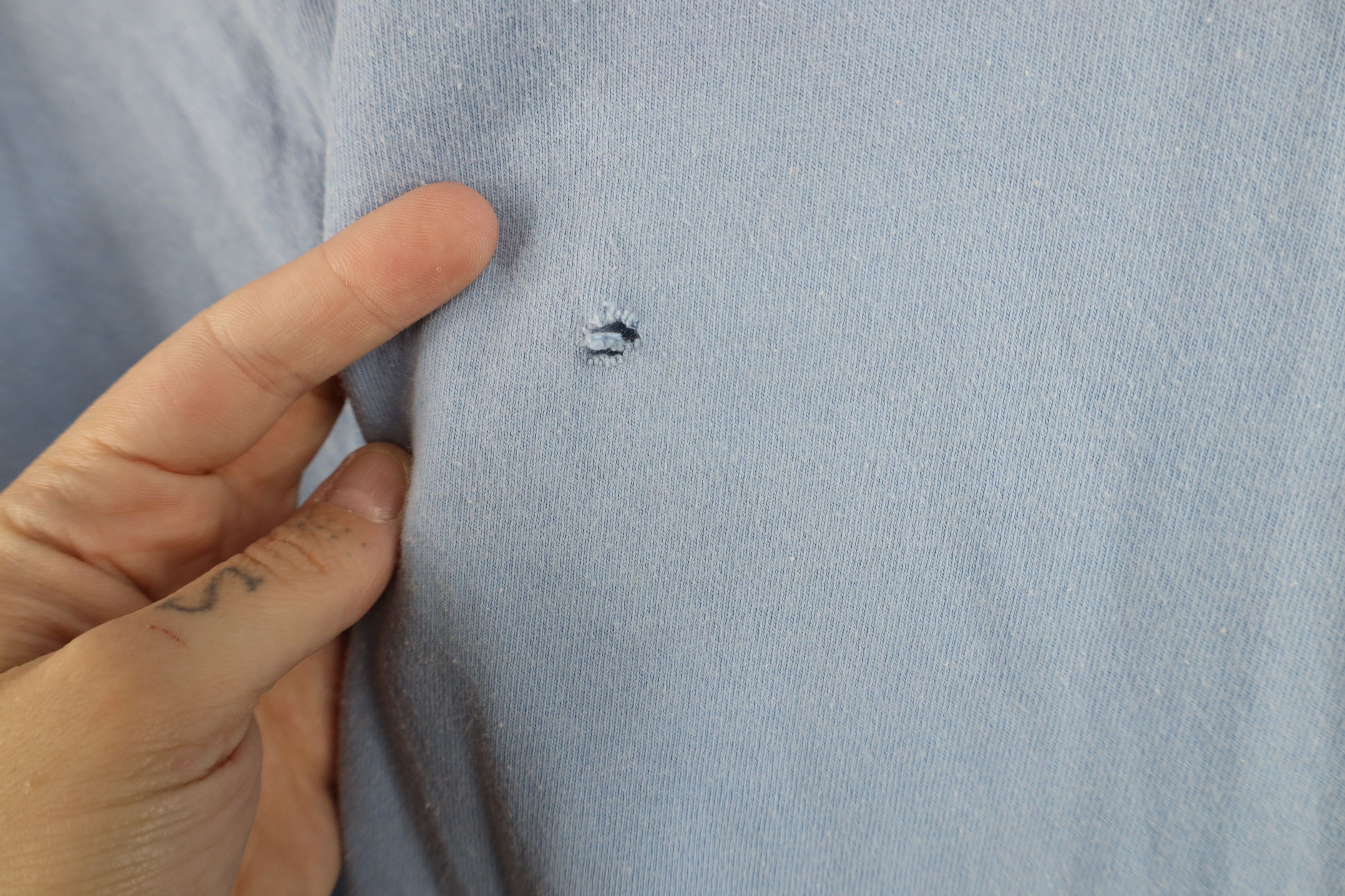 Vintage Vintage 90s Bum Equipment Spell Long Sleeve T-Shirt Blue USA Size US M / EU 48-50 / 2 - 11 Thumbnail