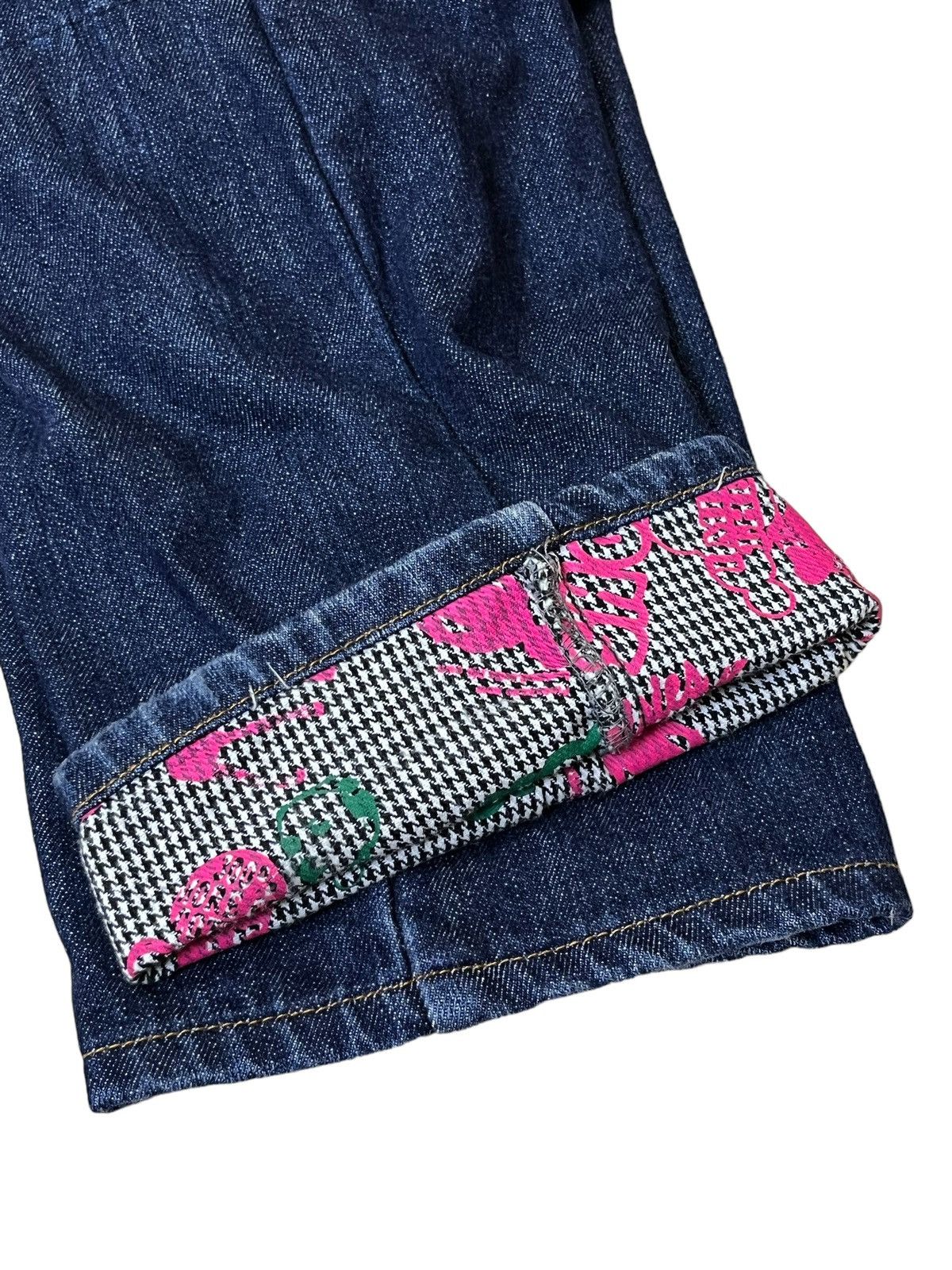 Japanese Brand ARCHIVE JAPANESE “UP START BREATHMINT” DOUBLE WAIST JEANS Size US 32 / EU 48 - 12 Thumbnail