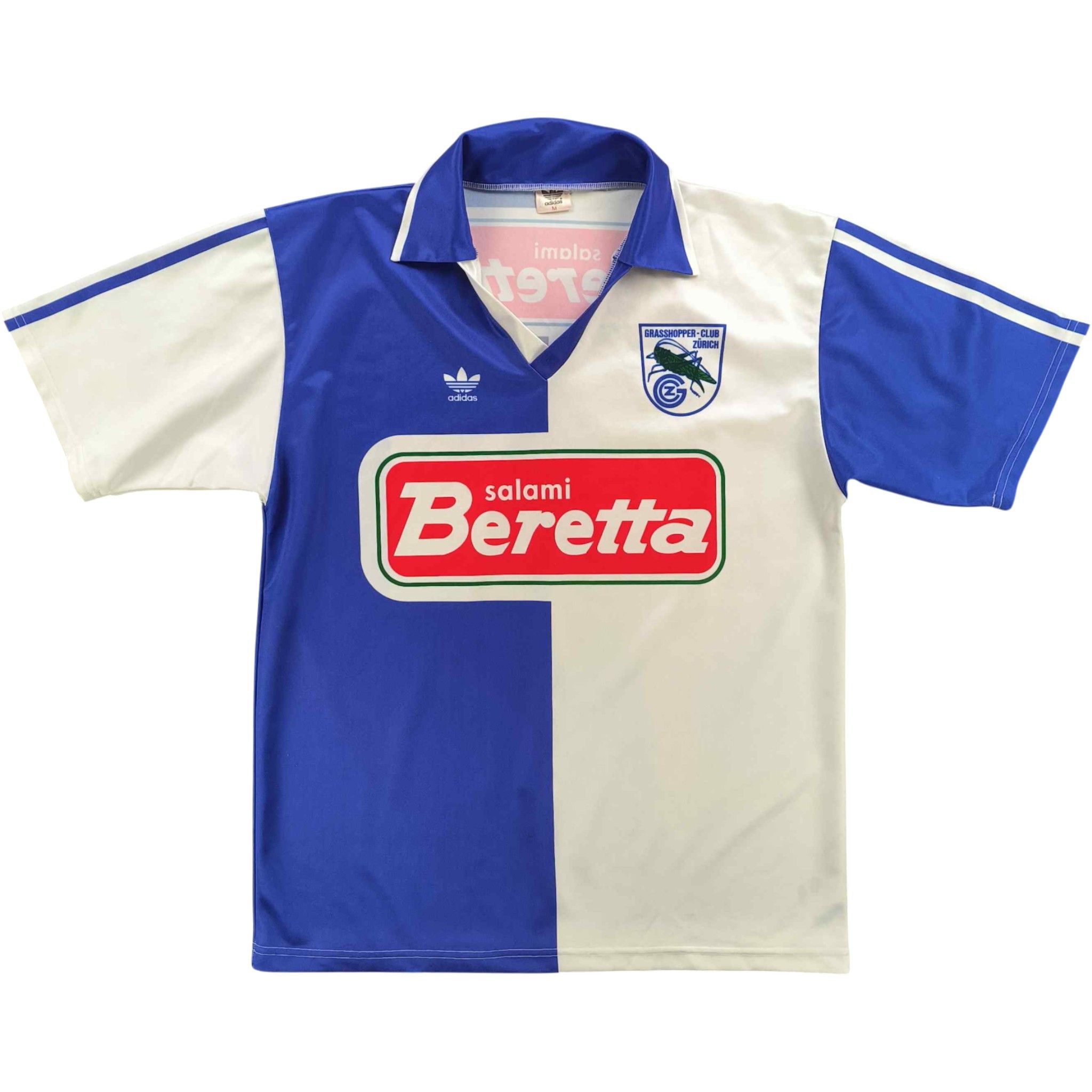 Adidas Grasshoppers Zürich 1995-96 Adidas home football jersey sz M Size US M / EU 48-50 / 2 - 1 Thumbnail