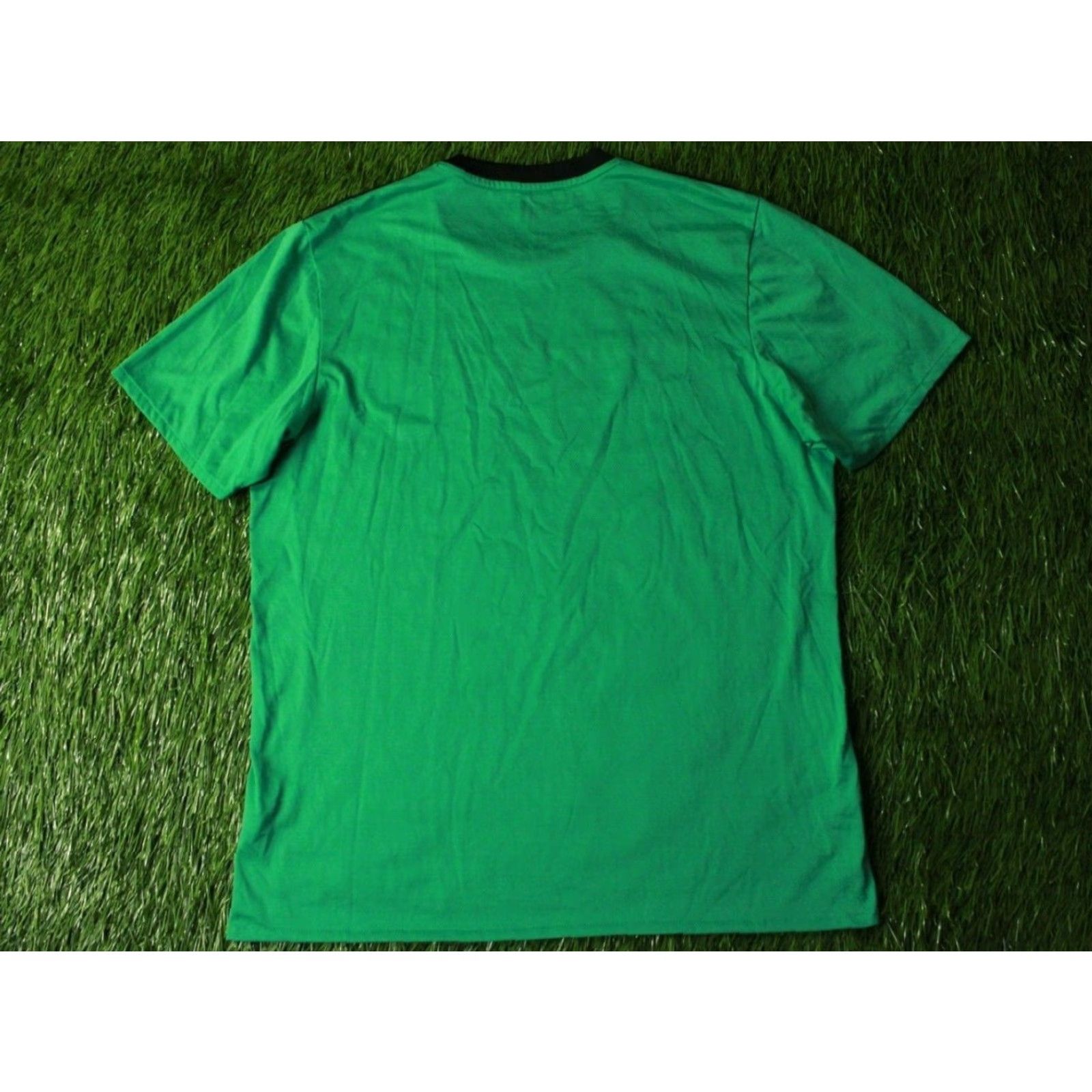 Adidas ADIDAS Tango PERFORMANCE ORIGINAL 2017 FOOTBALL SHIRT JERSEY L Mens Mint and Black T-Shirt Short Sleeve 2017 Size US L / EU 52-54 / 3 - 8 Thumbnail