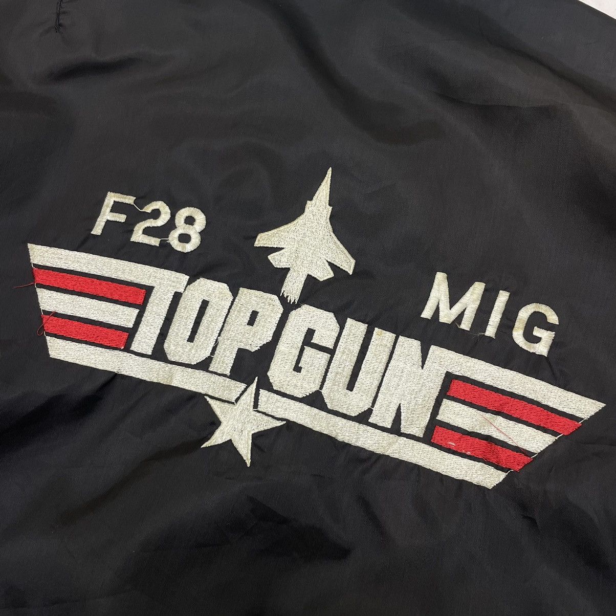 Vintage 🔥Vintage Bomber Ma1 Top Gun Jacket Size US M / EU 48-50 / 2 - 9 Thumbnail