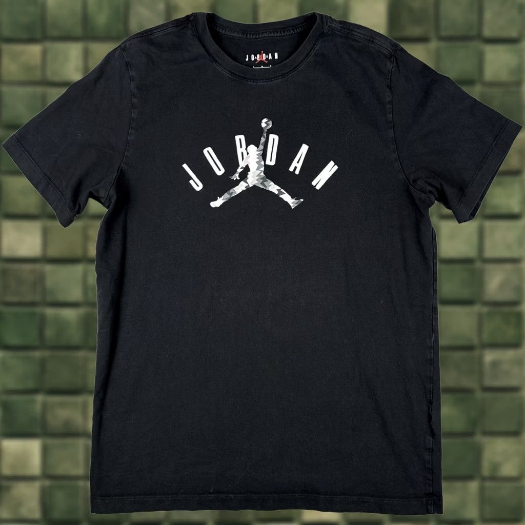 Jordan Brand Nike Air Jordan Jumpman T Shirt Mens Large Black Basketball Logo Tee Size US L / EU 52-54 / 3 - 1 Thumbnail