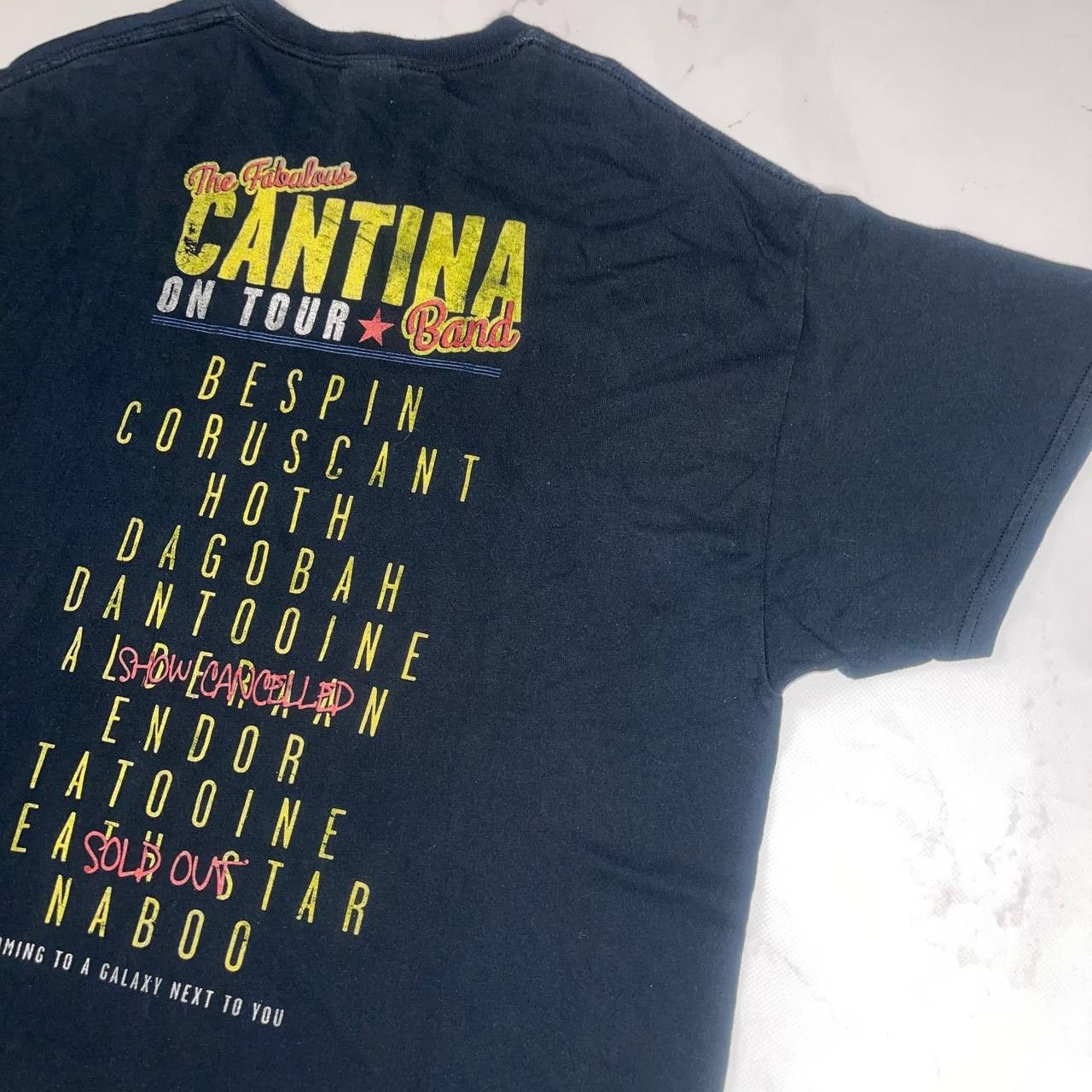 Vintage Star Wars The Fabulous Cantina Band On Tour T-shirt Sz XXL Size US XXL / EU 58 / 5 - 12 Thumbnail