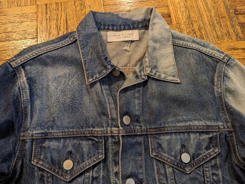 John Elliott Denim jacket, made in Japan Grailed