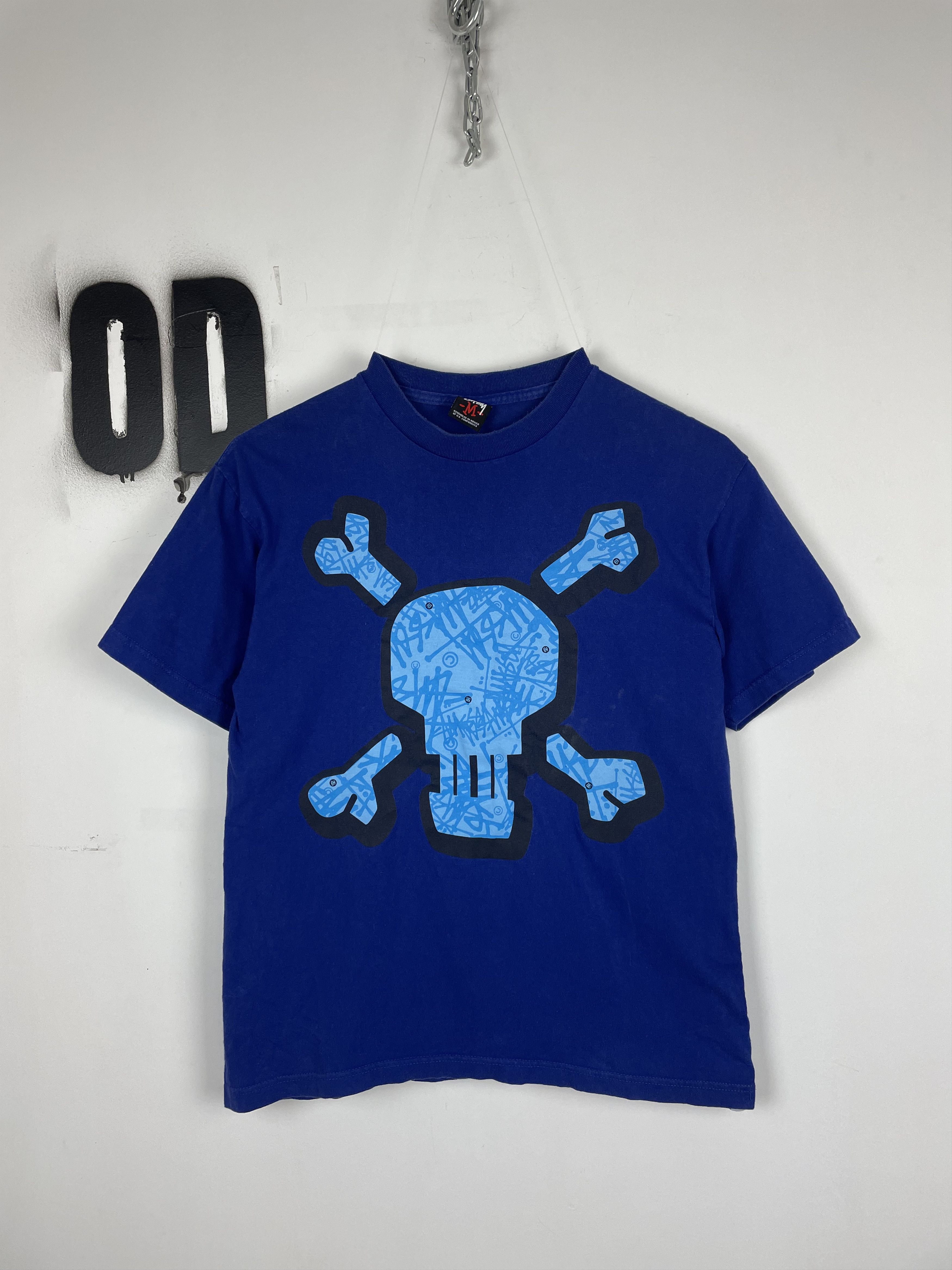 Stussy Rare Vintage 00s Stussy Skull Logo Tshirt | Grailed
