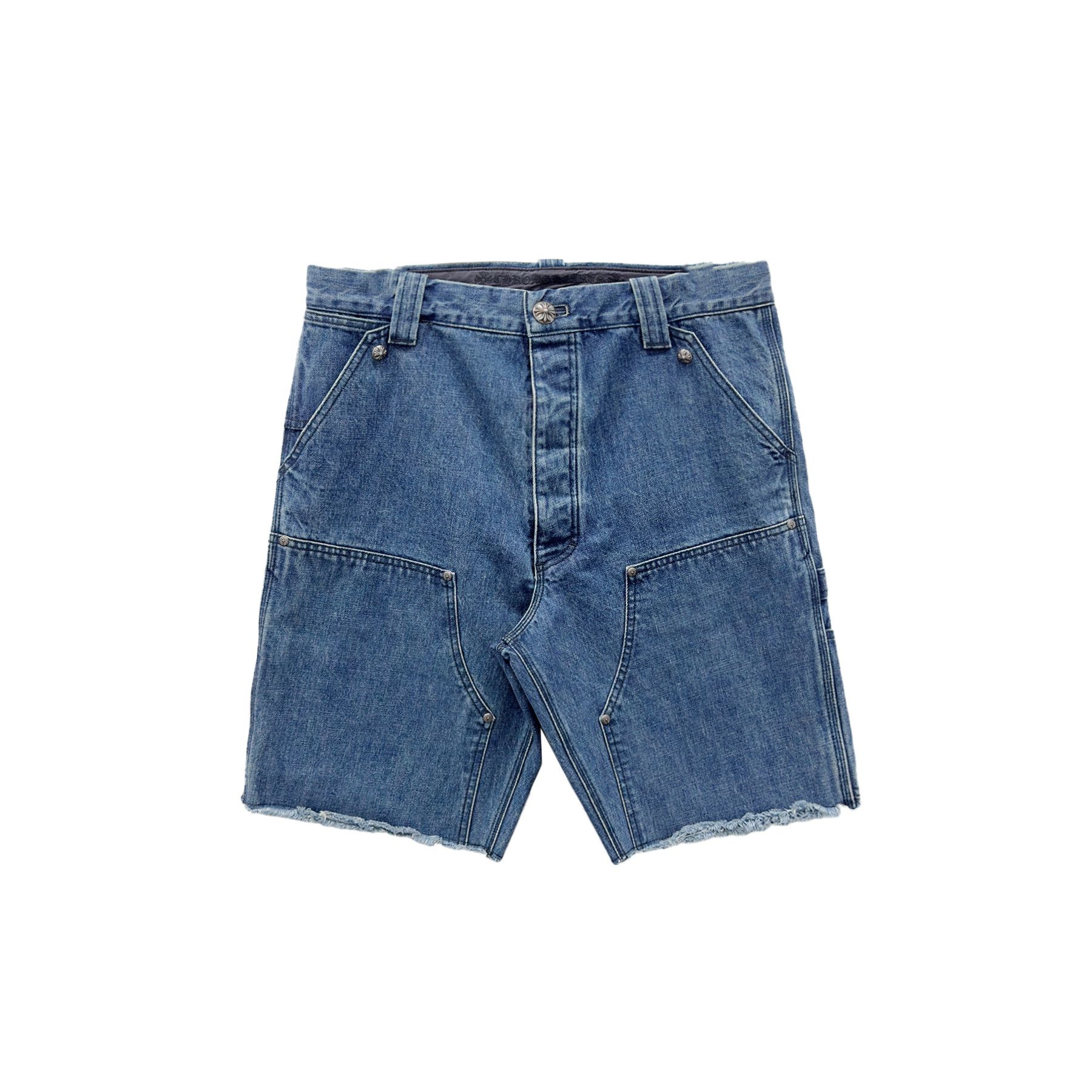 Chrome Hearts Chrome Hearts Denim Carpenter Shorts Size US 34 / EU 50 - 1 Thumbnail