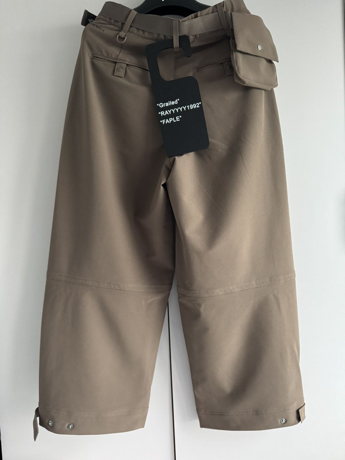 Kazuki Kuraishi × The North Face Urban Exploration UNISEX CURVED WIDE LEG PANTS Size US 32 / EU 48 - 9 Thumbnail