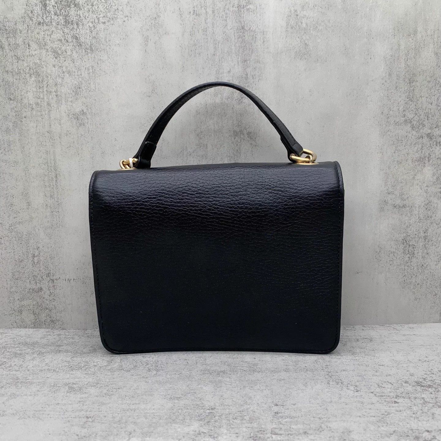 Gucci GUCCI Double G chain black messenger bag 9/10 Size ONE SIZE - 3 Thumbnail
