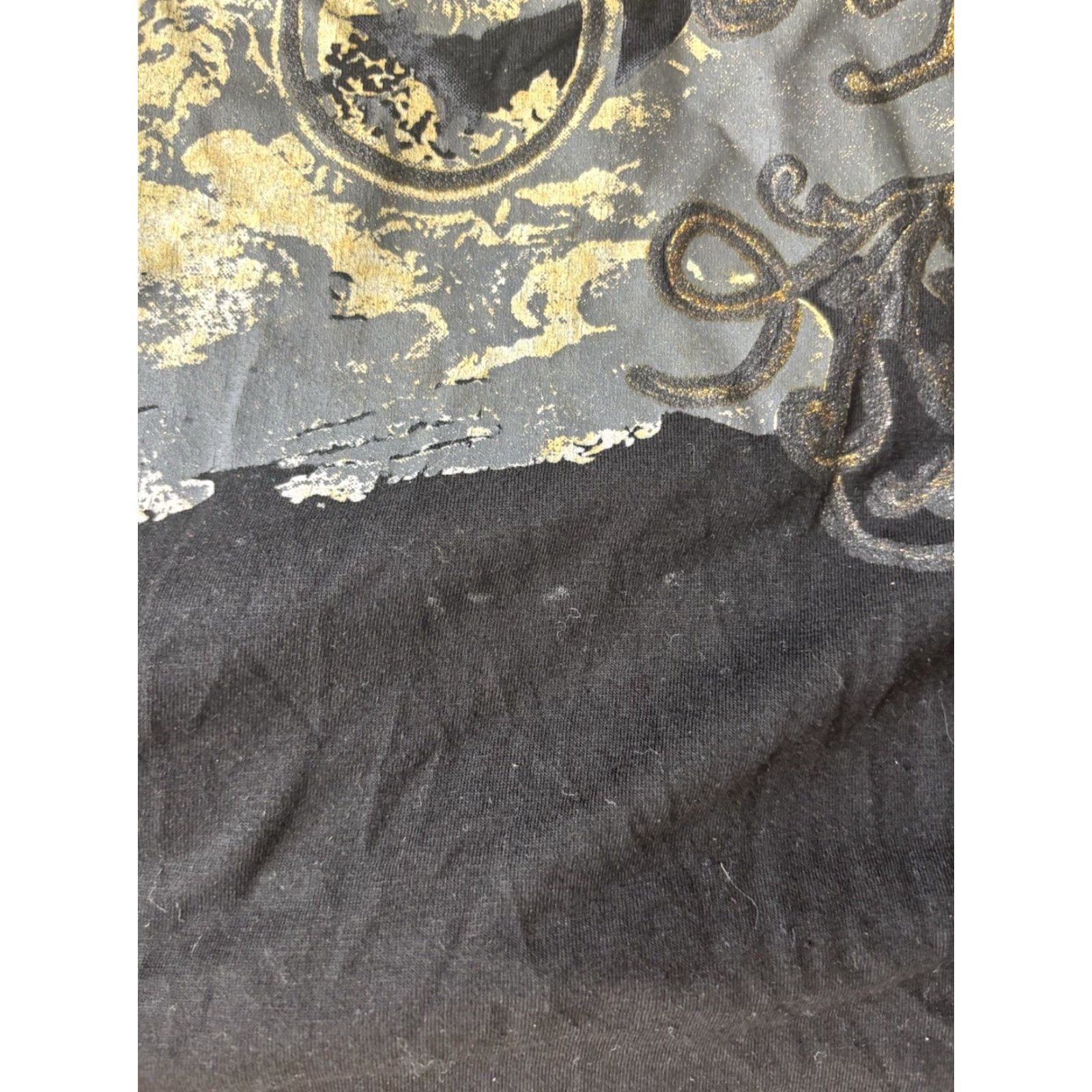 Vintage VINTAGE Revolve MMA T-Shirt 2XL Black Short Sleeve Crew Neck Graphic Print Grunge Gothic Emo Size US XXL / EU 58 / 5 - 4 Thumbnail