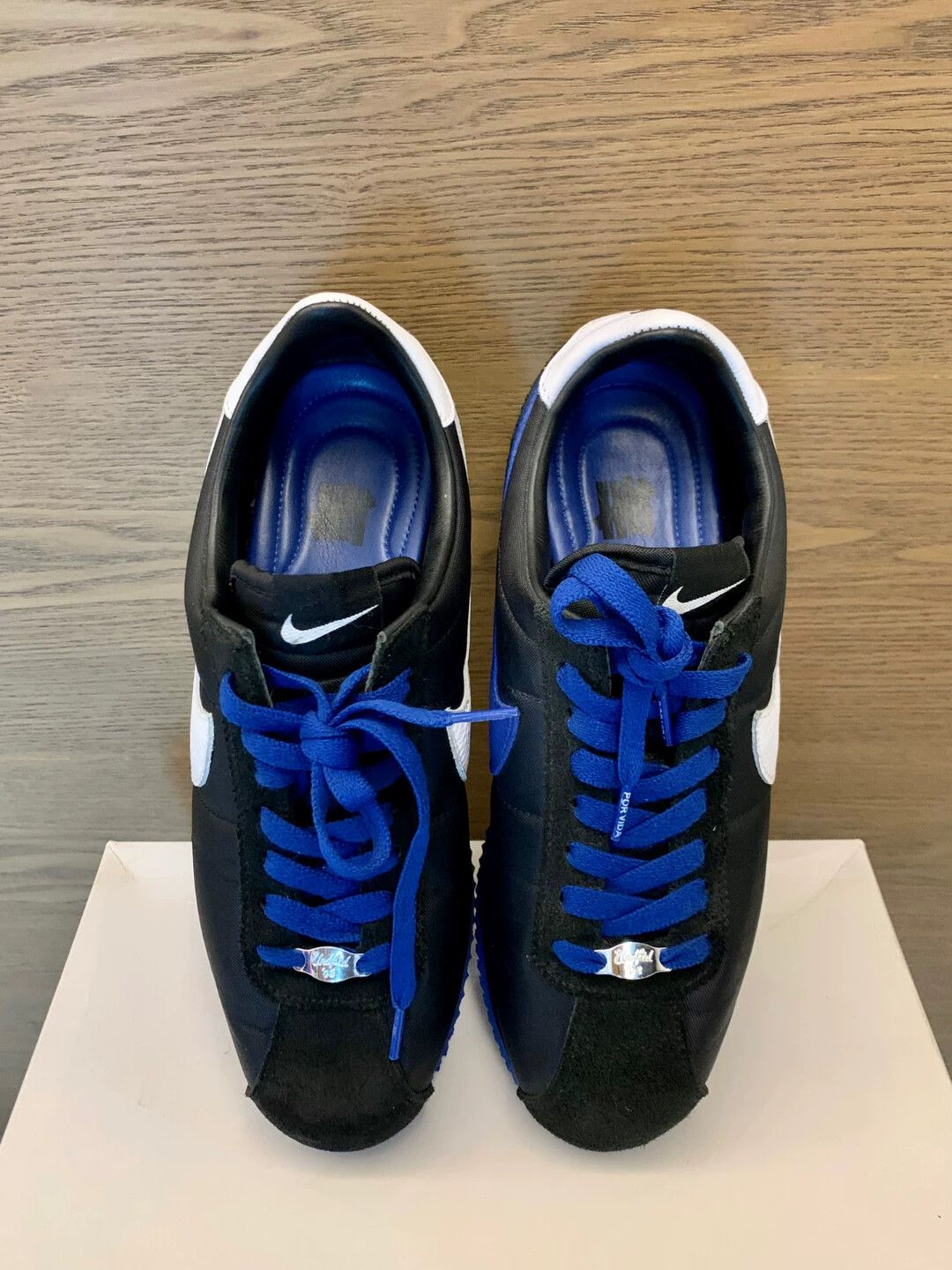 Nike Undefeated x NikeLab LA Cortez Basic SP Klein Blue 42 Size US 9 / EU 42 - 4 Thumbnail