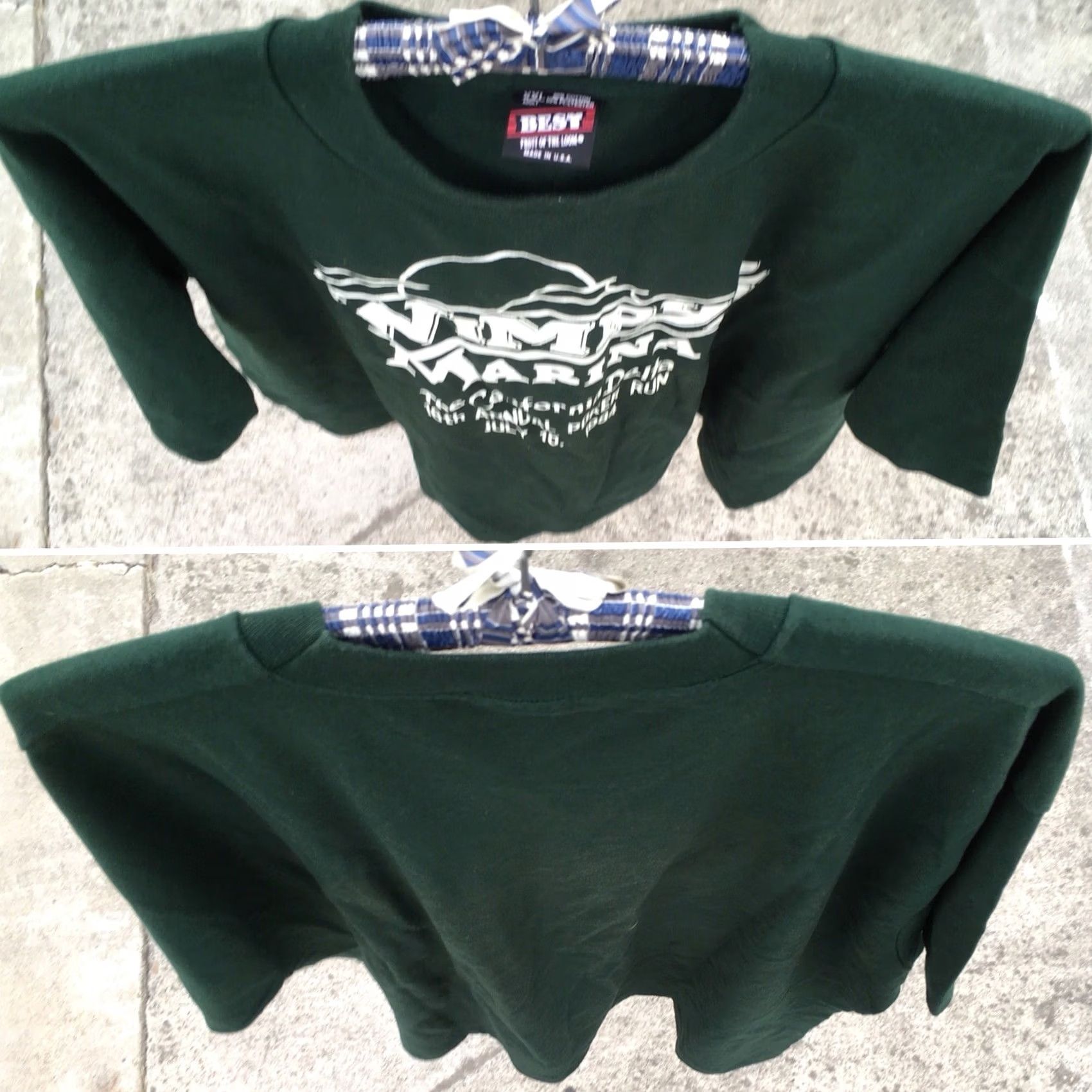 Fruit Of The Loom Vintage Wimpys Marina California Delta Poker Run 1994 T Shirt Size XXL 2XL 90s Size US XXL / EU 58 / 5 - 3 Thumbnail