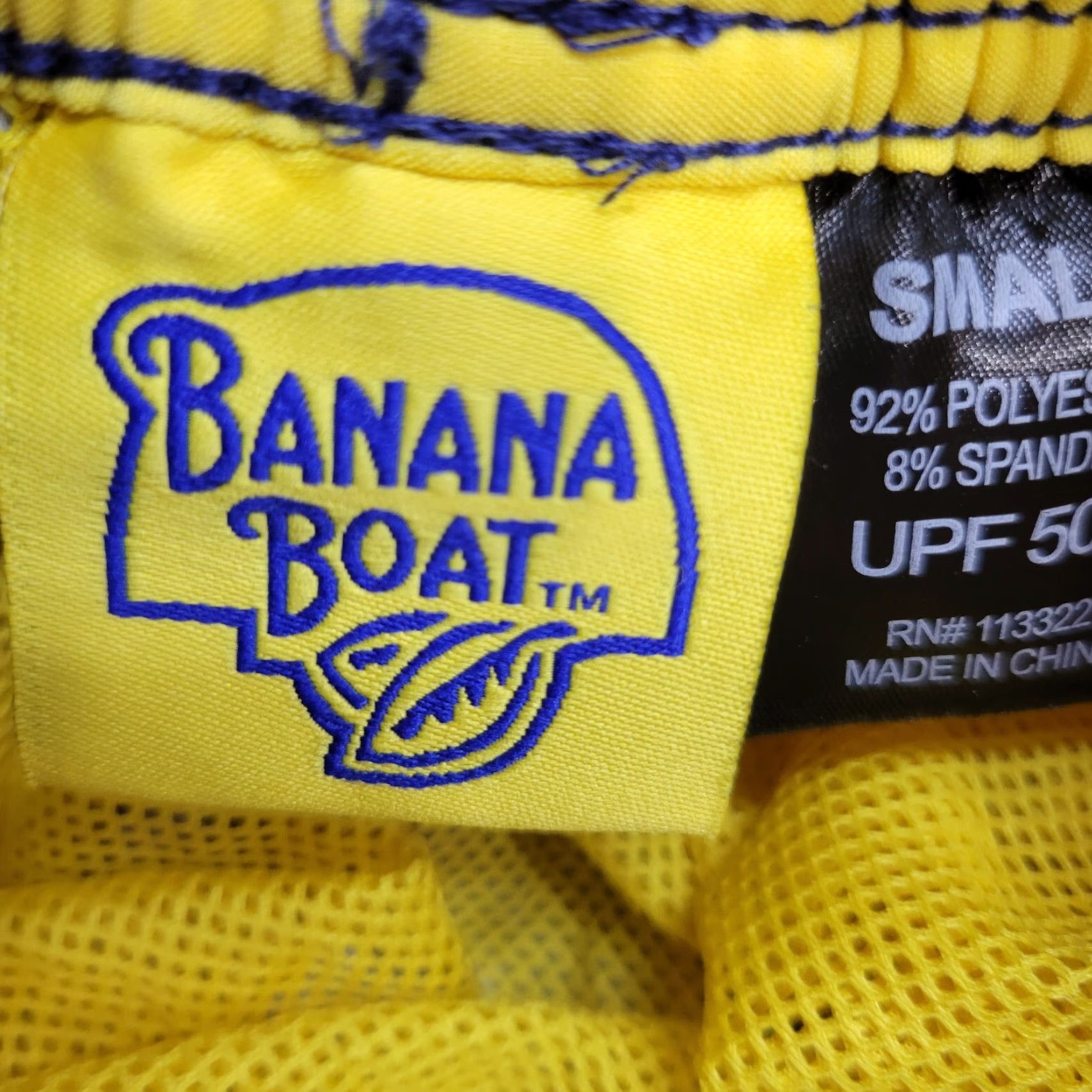 Vintage Banana Boat Men S Purple Swim Shorts Trunks UPF 50+ Drawstring Size US 29 - 3 Thumbnail