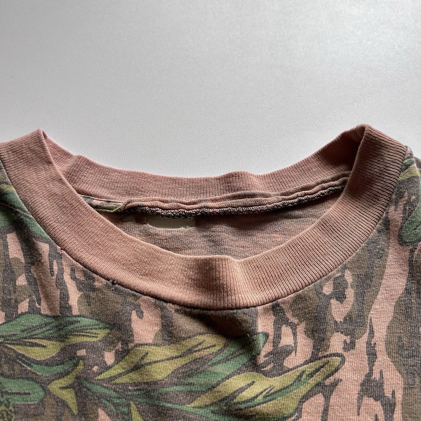 Realtree Vintage 90s Real Tree Bark Camo Pocket T Shirt Large Boxy Size US L / EU 52-54 / 3 - 3 Thumbnail