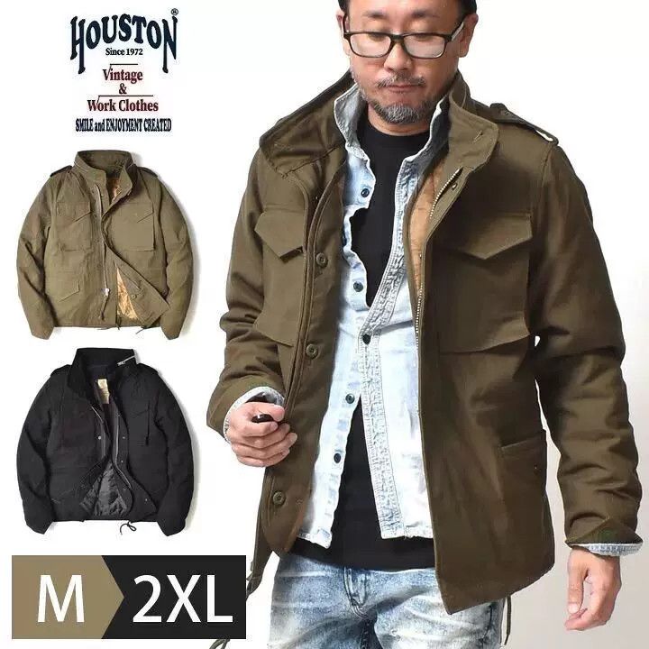 Vintage Houston M-65 Jacket with Detachable Liner Size US M / EU 48-50 / 2 - 1 Preview