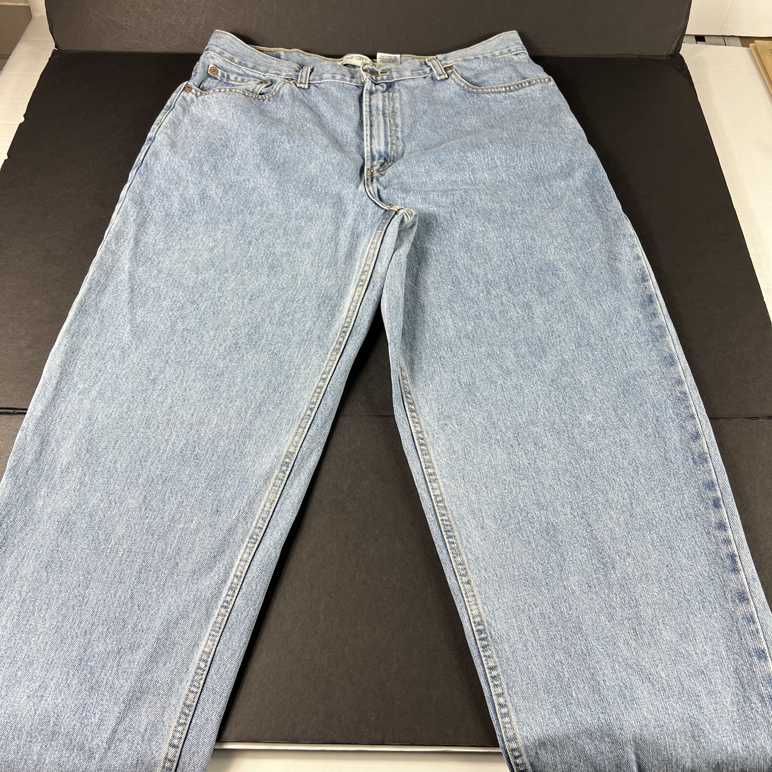 Levi's Y2K Levi's Jeans 560 Loose Tapered Blue Faded Cotton Denim Size US 36 / EU 52 - 1 Thumbnail