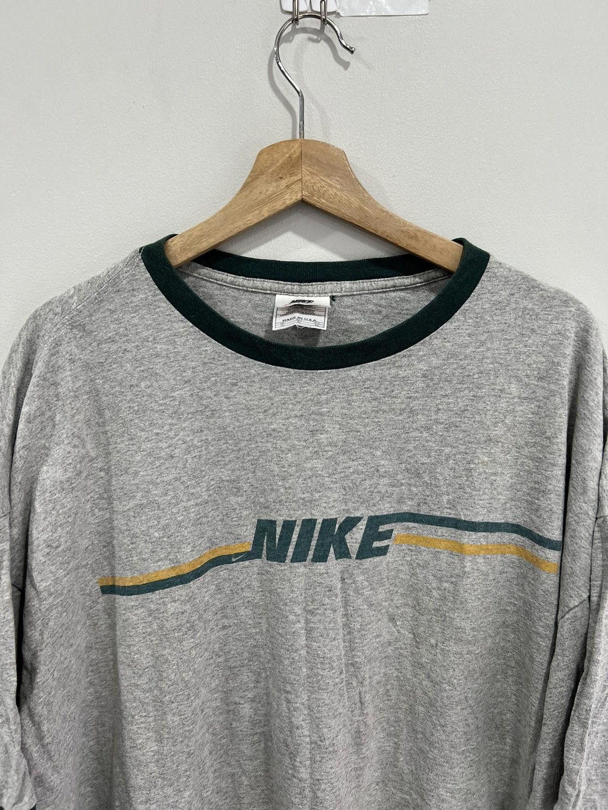 Nike Vintage Nike Tee Shirt Ringer XXL spellout Size US XXL / EU 58 / 5 - 3 Thumbnail