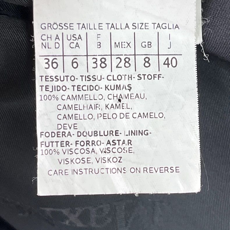 Max Mara Max Mara Black Alpaca Coat Size L / US 10 / IT 46 - 4 Thumbnail