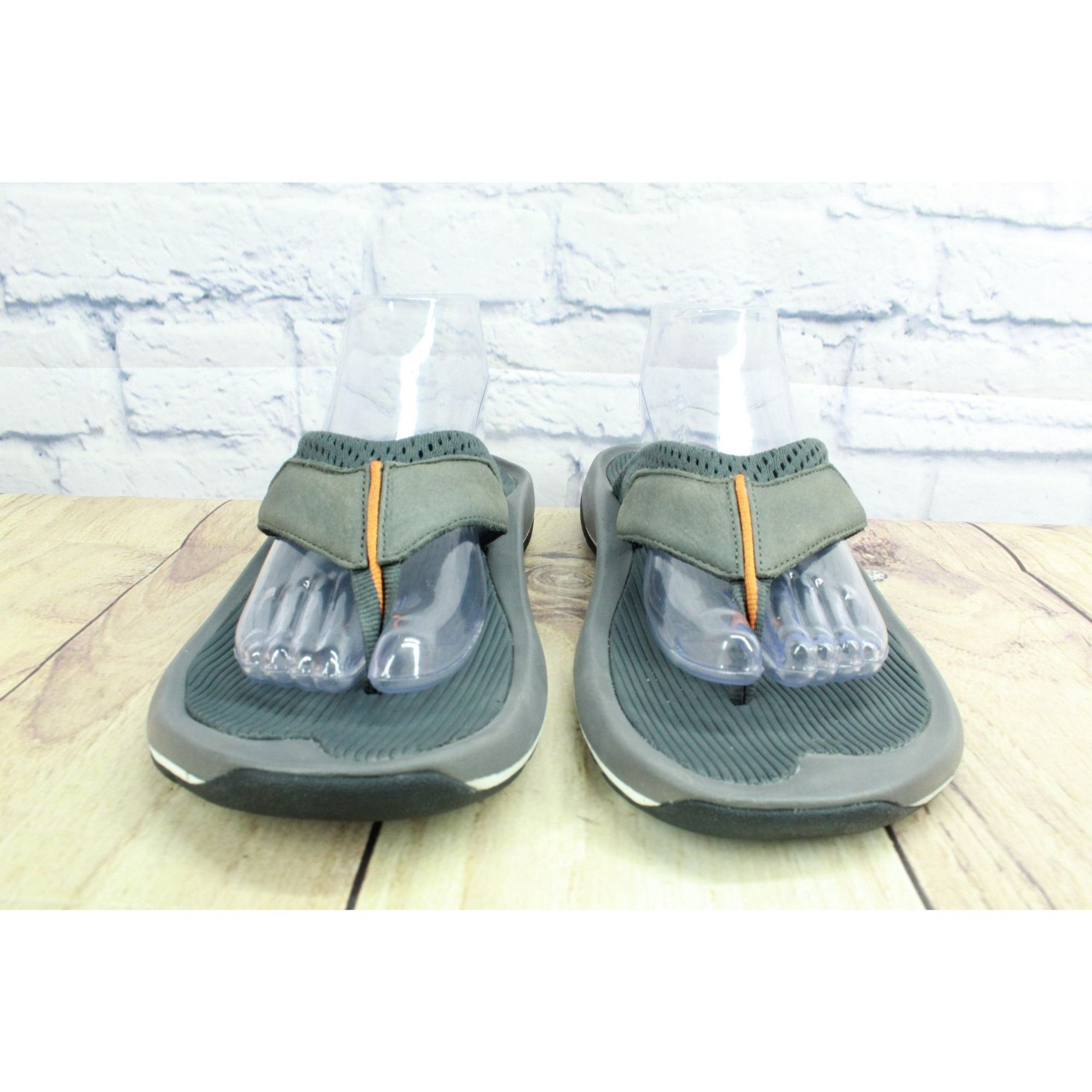 L.L. Bean LL Bean Swift River Gray Suede Flip-Flops Men's Size 9 M Size US 9 / EU 42 - 4 Thumbnail