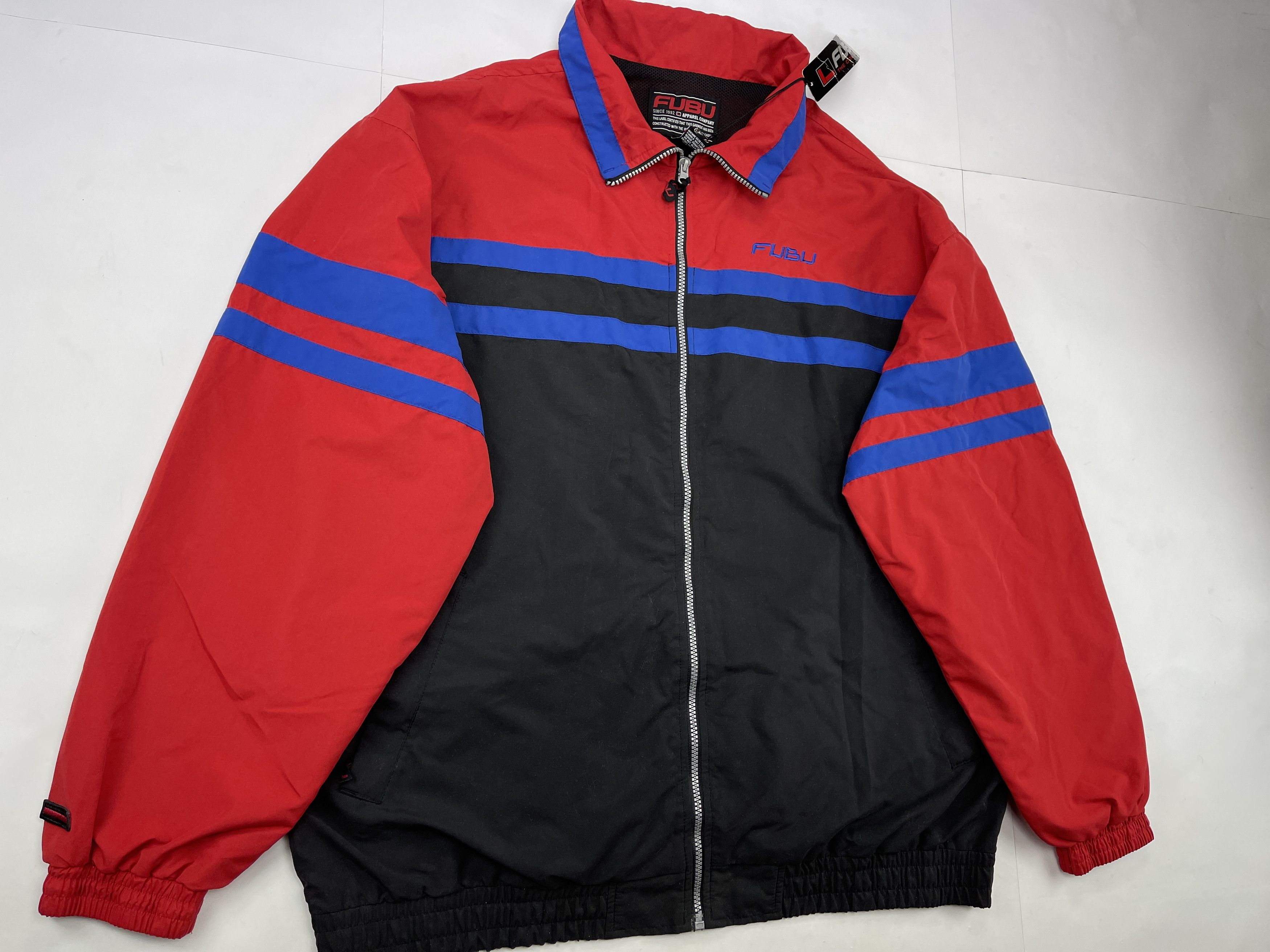 Fubu FUBU tracksuit, baggy track suit jacket and pants set 90s XL Size US XL / EU 56 / 4 - 14 Thumbnail
