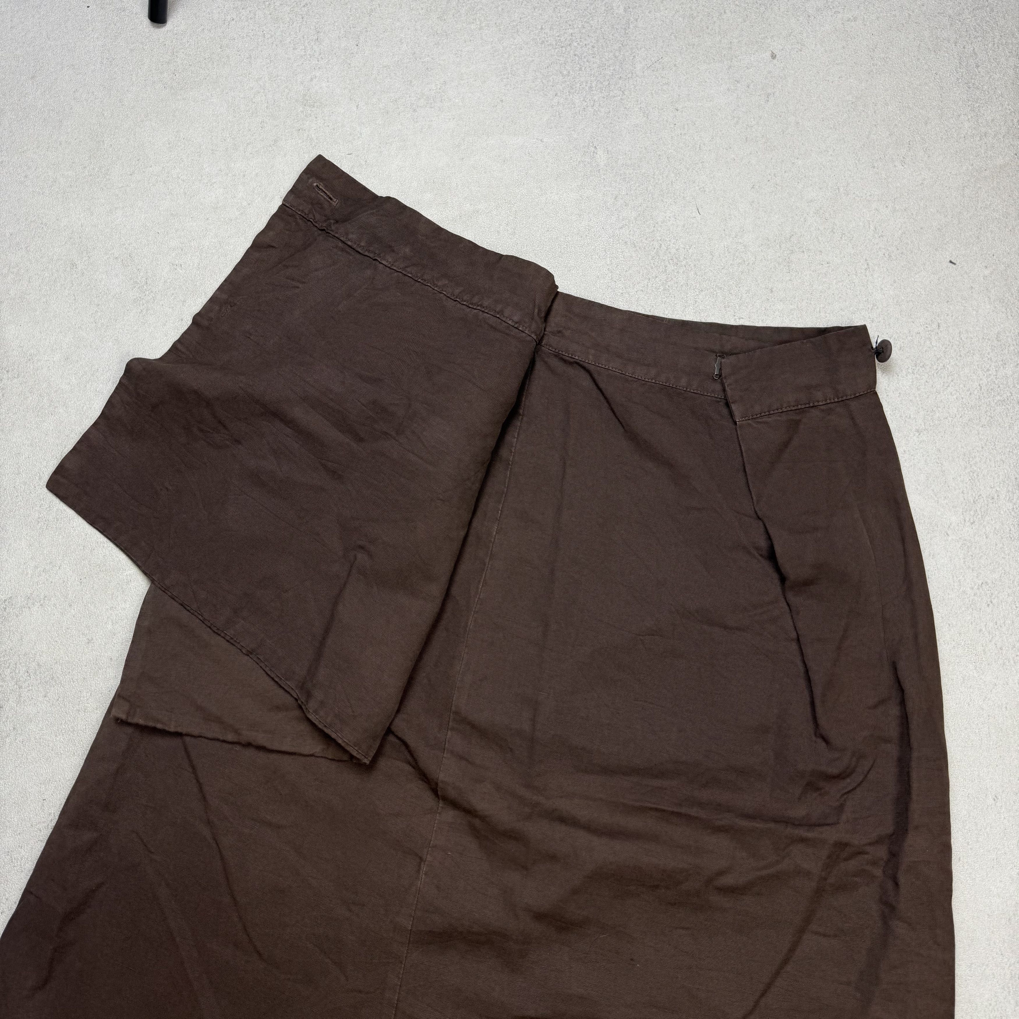 Issey Miyake Vintage Plantation Issey Miyake Cargo Utility Skirts Size 30" / US 8 / IT 44 - 4 Thumbnail