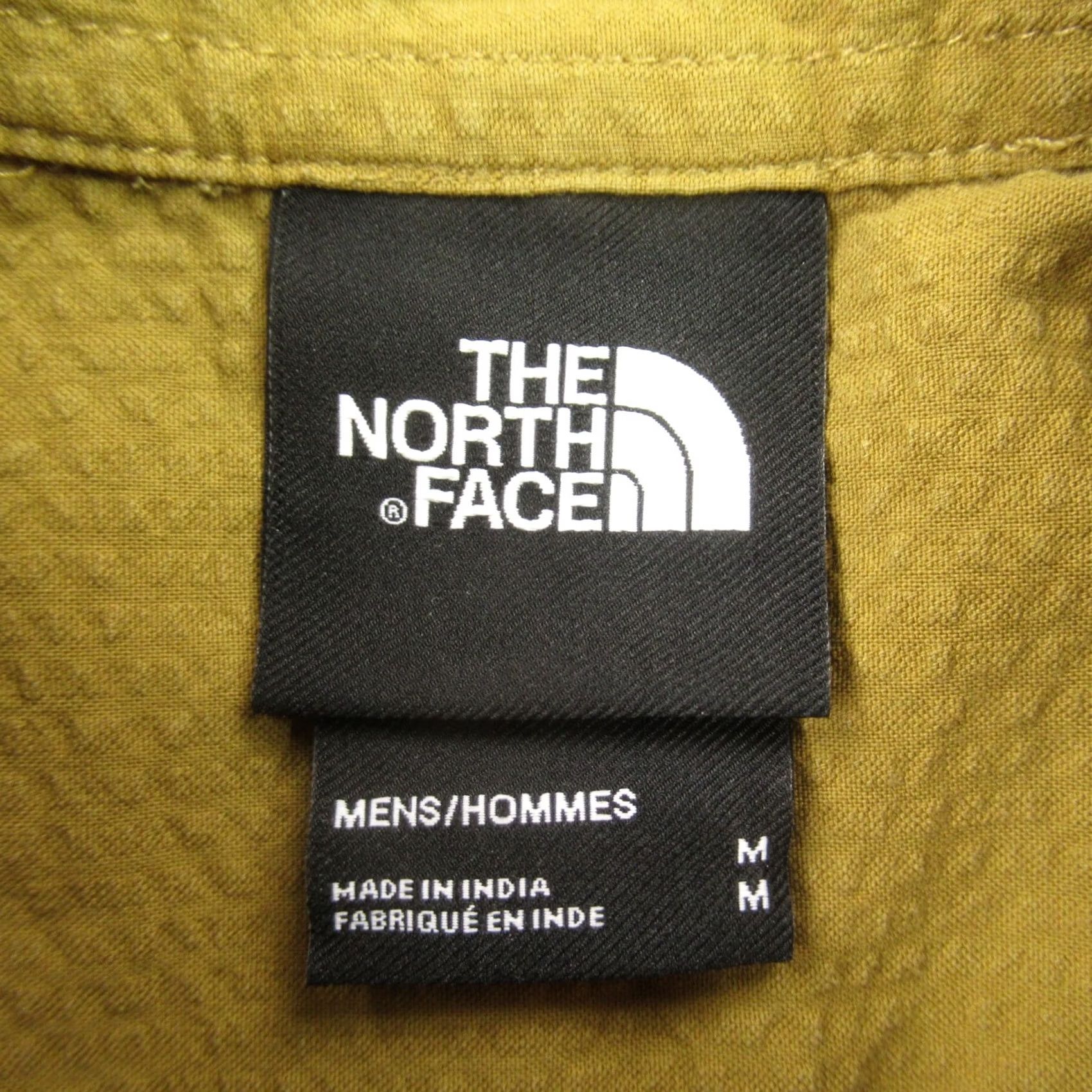 The North Face North Face Shirt Mens Medium Button Front Short Sleeve Pocket Outdoor Yellow Size US M / EU 48-50 / 2 - 4 Thumbnail