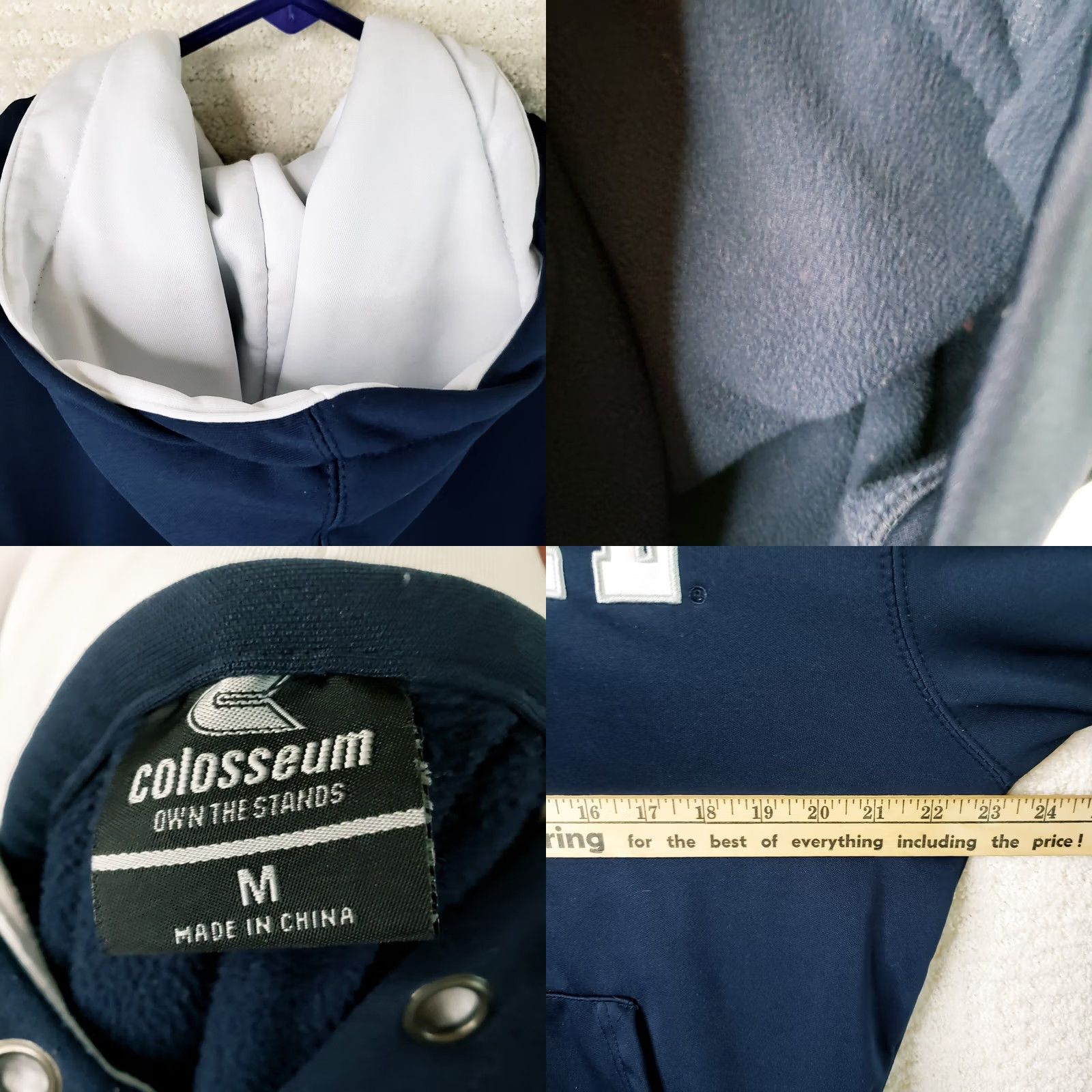 Vintage Colosseum Penn State Nittany Lions Blue and White Hoodie Size M Mens Size US M / EU 48-50 / 2 - 9 Thumbnail