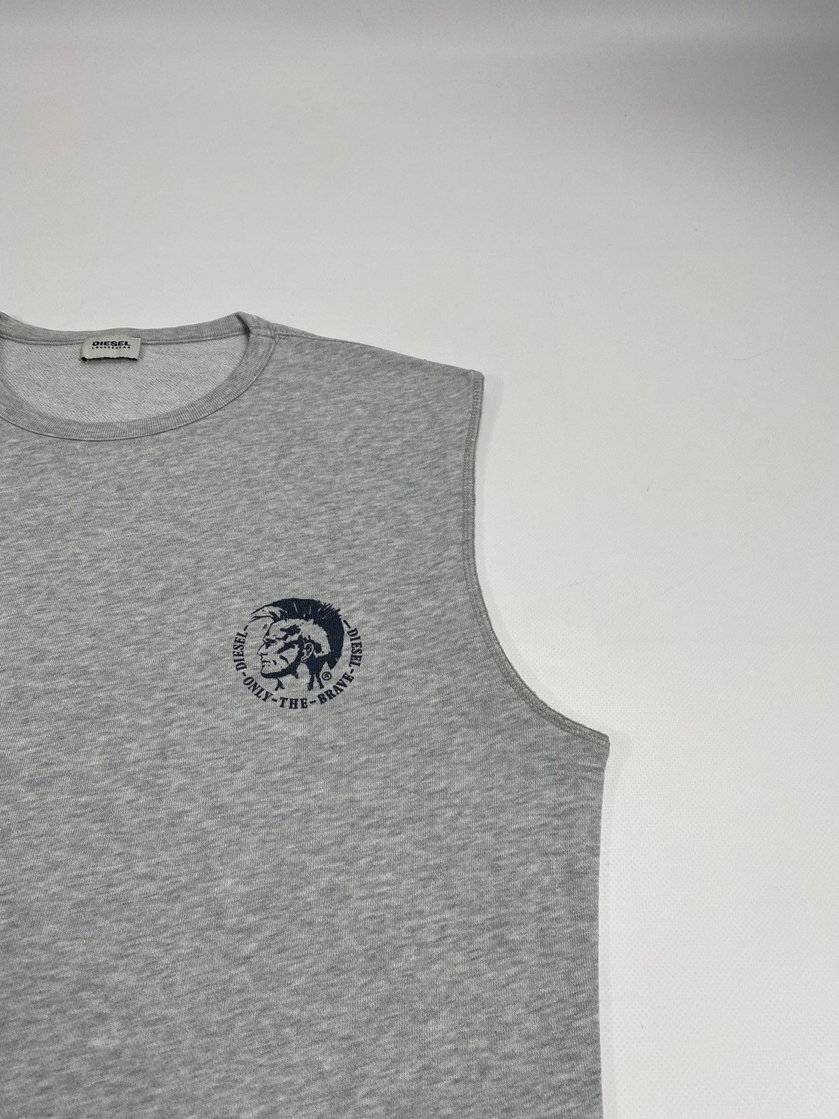 Diesel 🔥LASTDROP🔥 Diesel Only The Brave Punk Head Sweatshirt Vest Size US XL / EU 56 / 4 - 3 Thumbnail