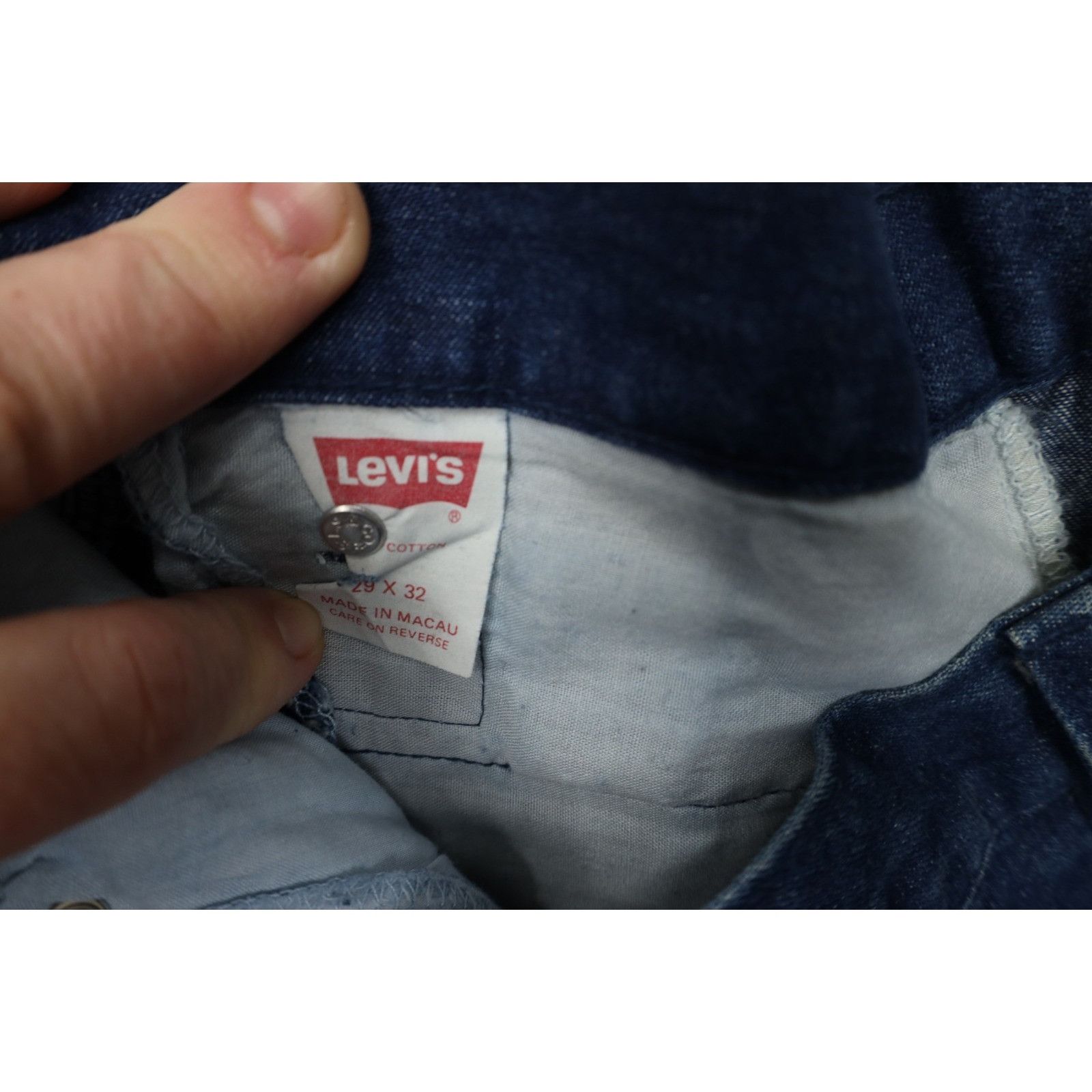 Levi's Deadstock Vintage 90s Levis SilverTab Hollywood Buckle Jeans Size US 29 - 9 Thumbnail