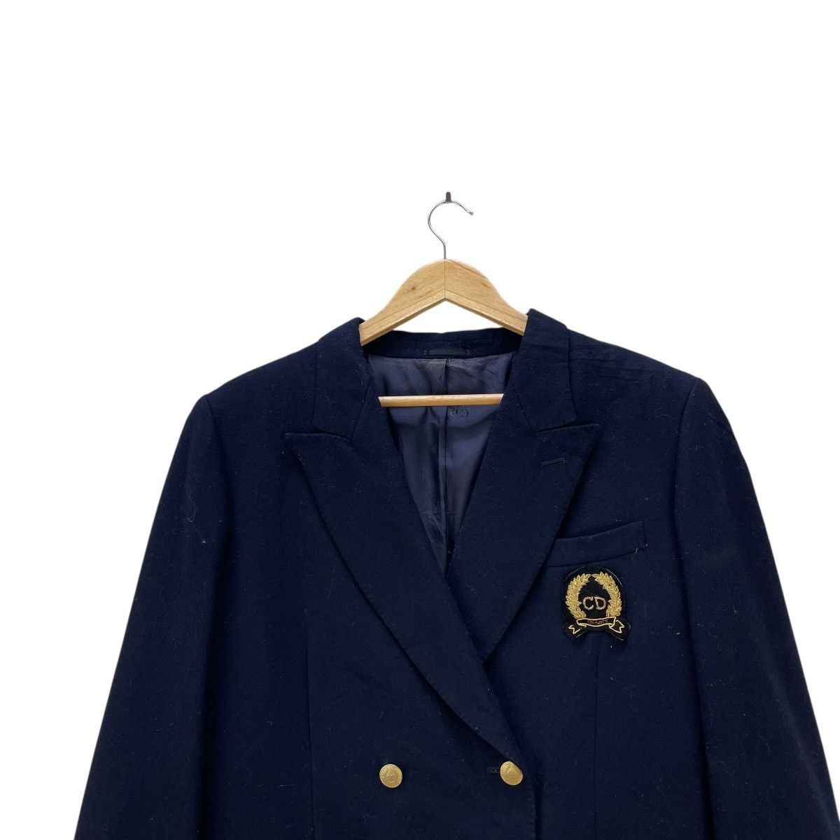 Dior 🔥 Christian Dior Double Breasted wool Blazer Gold Button Size US M / EU 48-50 / 2 - 3 Thumbnail