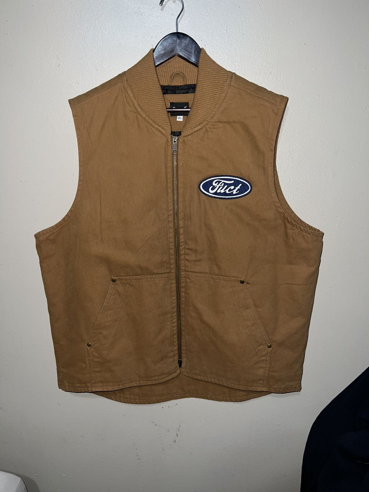 FUCT Fuct ford parody logo duck canvas vest Size US XL / EU 56 / 4 - 1 Thumbnail