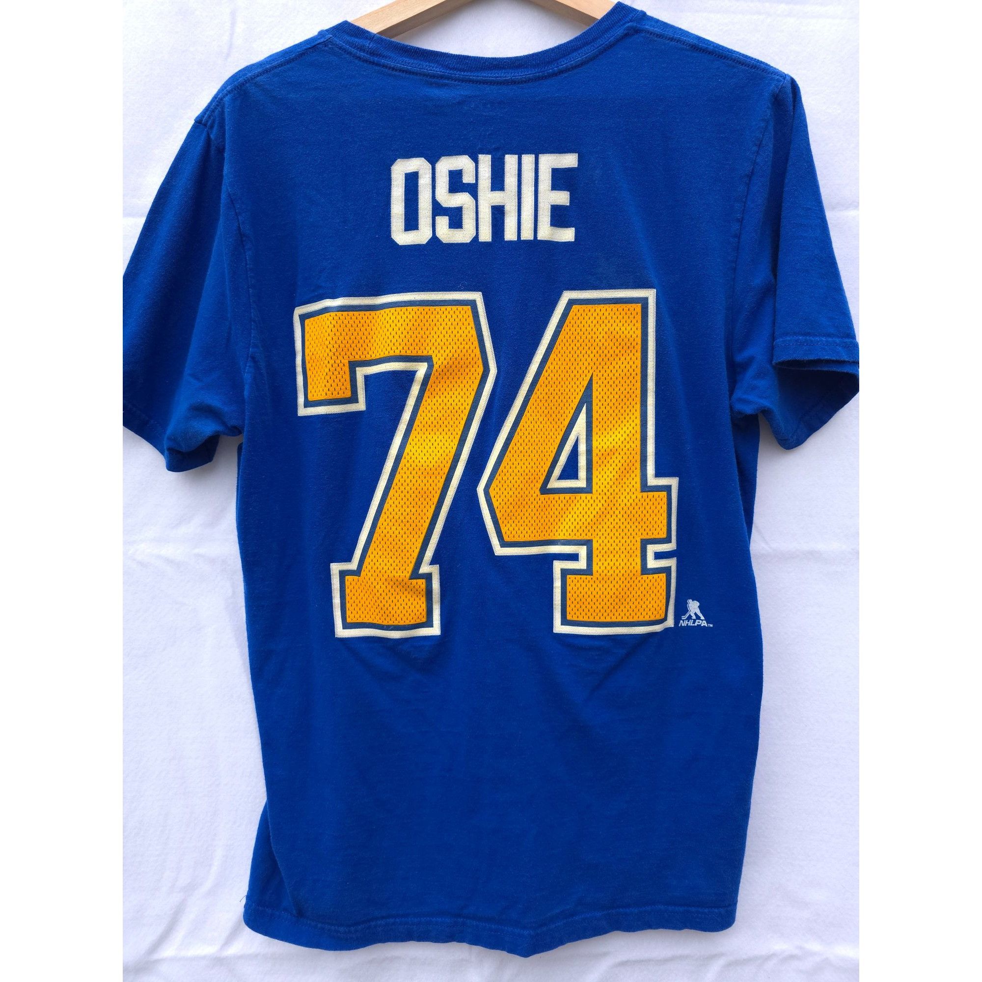 Reebok Reebok St. Louis Blues Hockey T-Shirt Oshie 74 NHL Blue Yell Size US M / EU 48-50 / 2 - 4 Thumbnail
