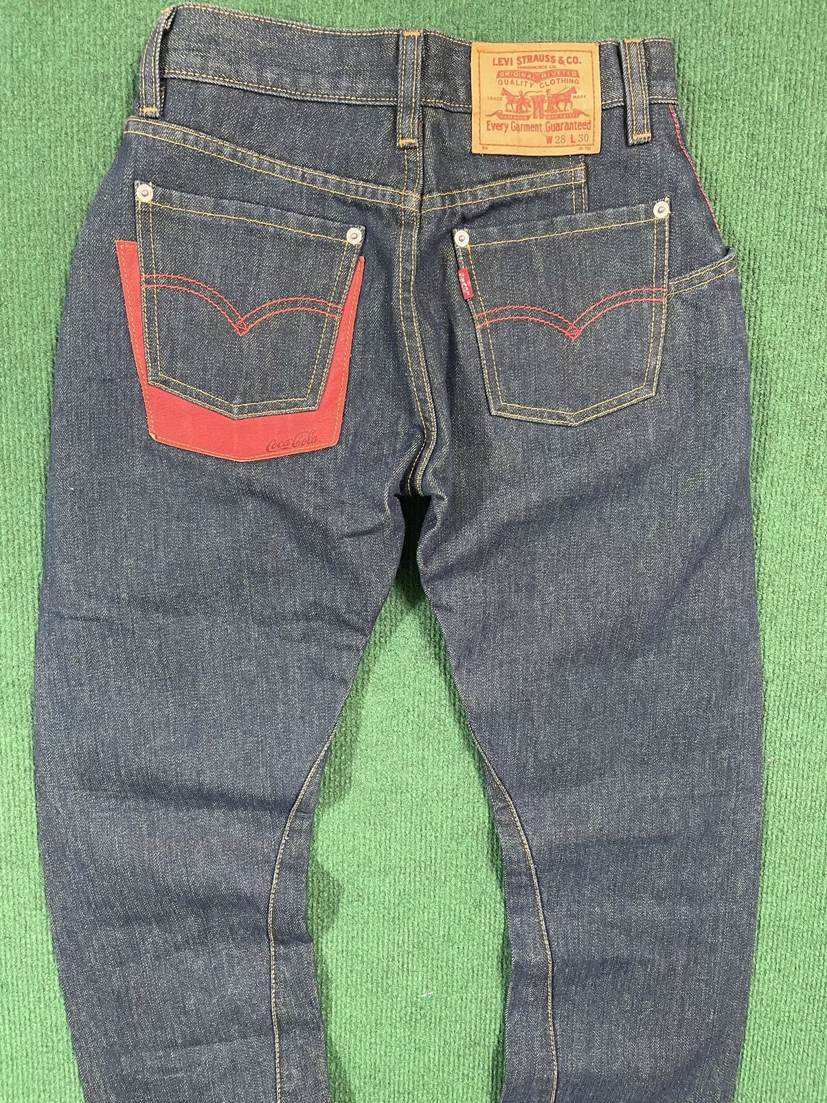 Levi's Vintage Levis x Coca Cola Jeans Size US 26 / EU 42 - 6 Thumbnail